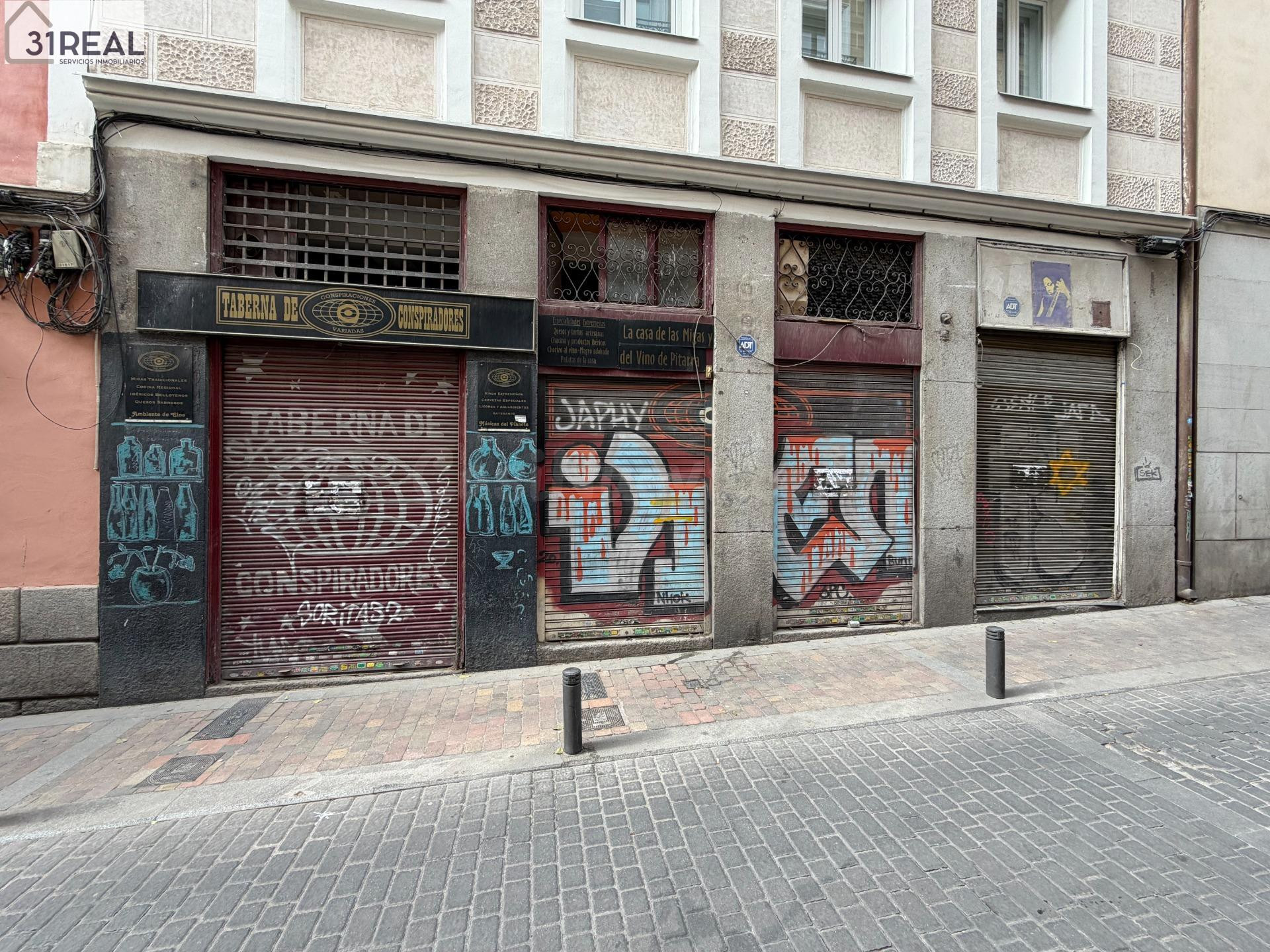 Local comercial con gran potencial en pleno Barrio de Las Letras