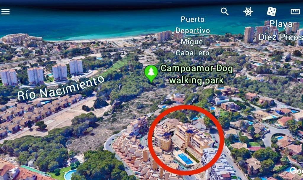 Plaza de aparcamiento en Campoamor