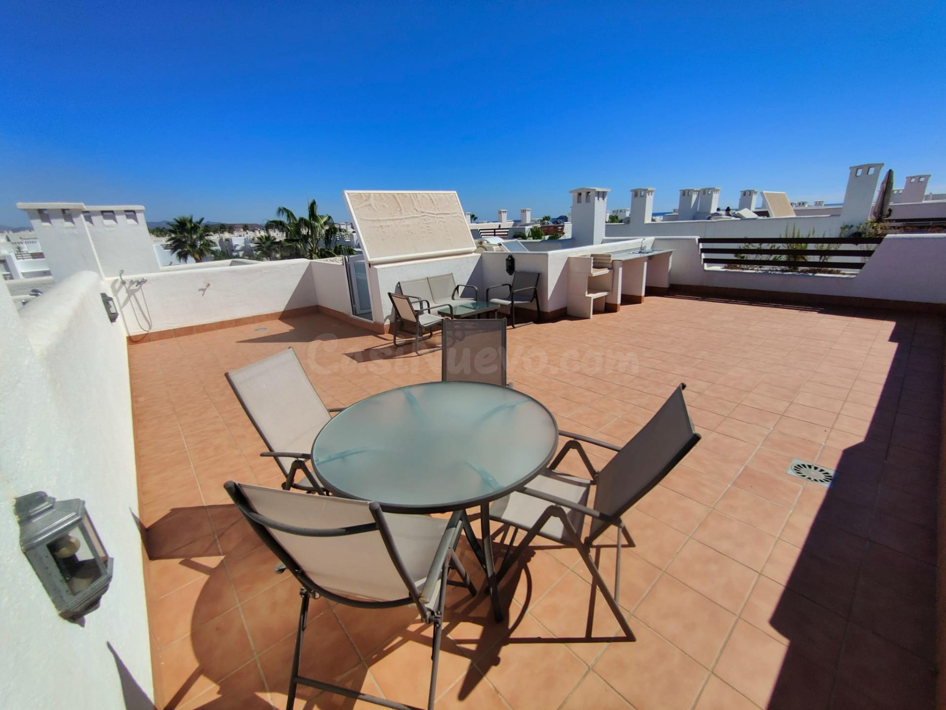 Espléndido apartamento en esquina con 3 dormitorios y solárium con vistas al mar en Mar de Pulpí (Fase 6 - Linara)