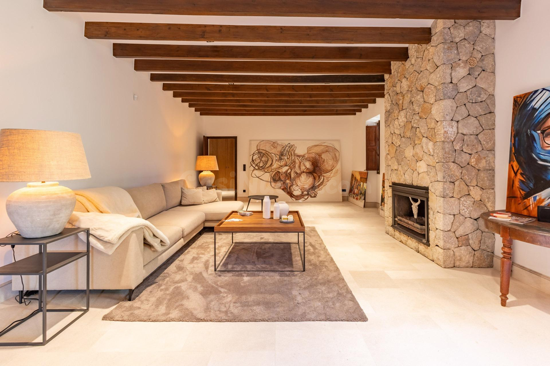 Casa señorial mallorquina del siglo XIX completamente reformada cerca del centro de Palma