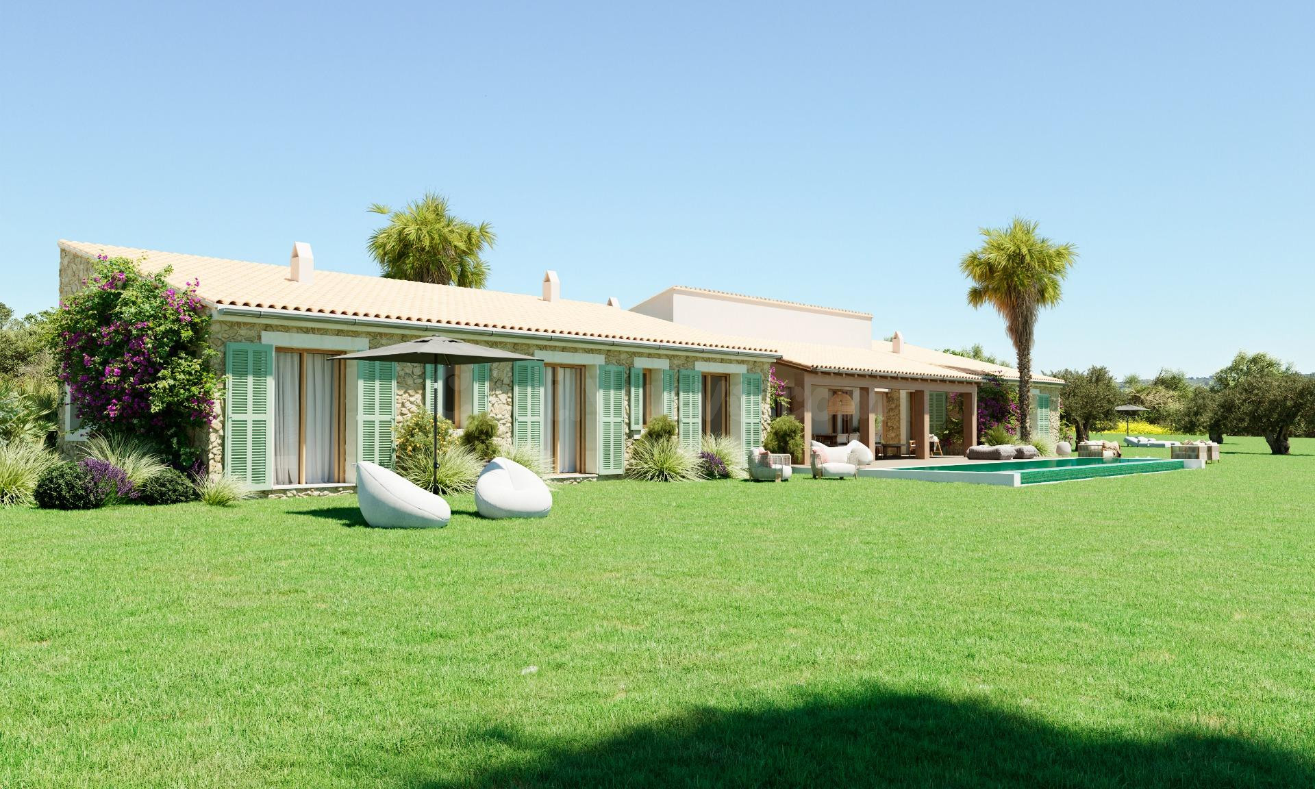 MAGNÍFICA FINCA CON PROYECTO APROBADO EN PETRA