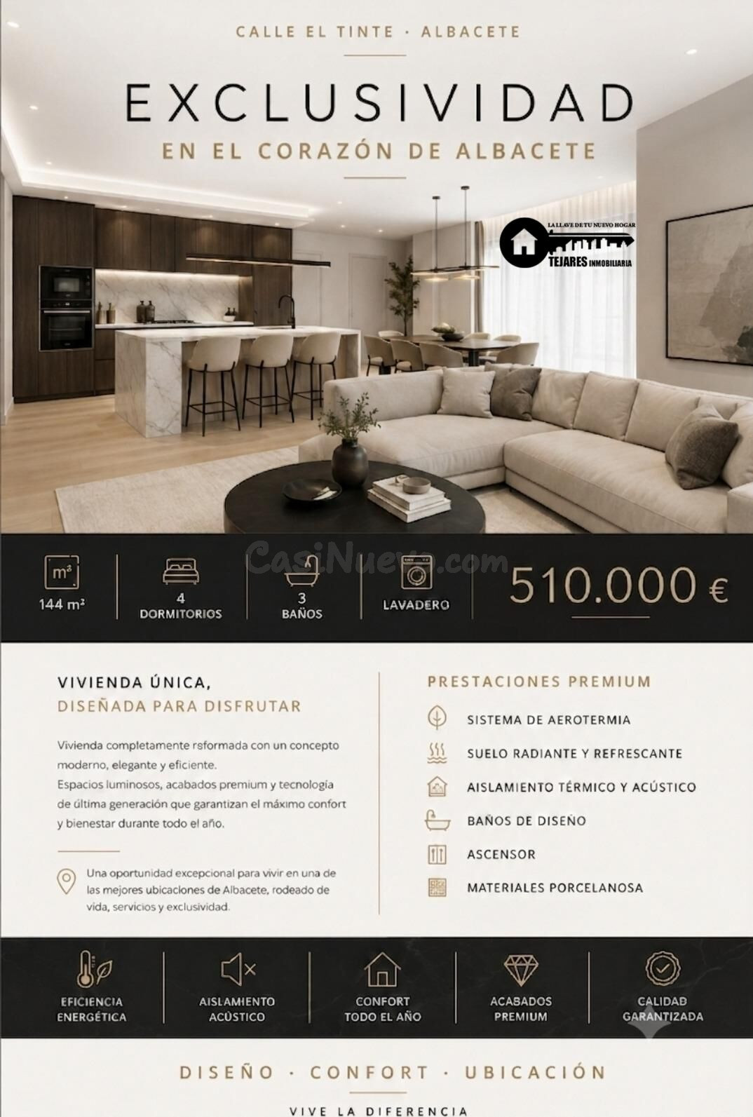 SE VENDEN EN EXCLUSIVIDAD 2 VIVIENDAS EN CALLE TINTE