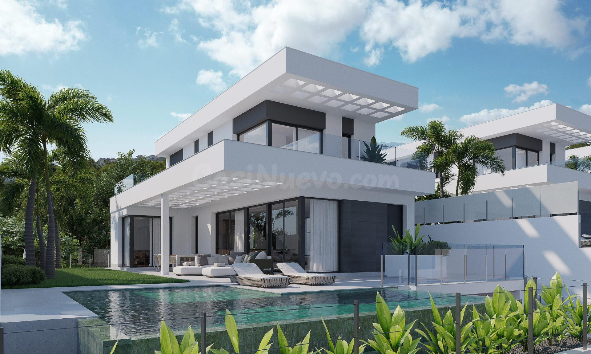 VILLA DE LUJO CON PISCINA PRIVADA Y VISTAS EN FINESTRAT