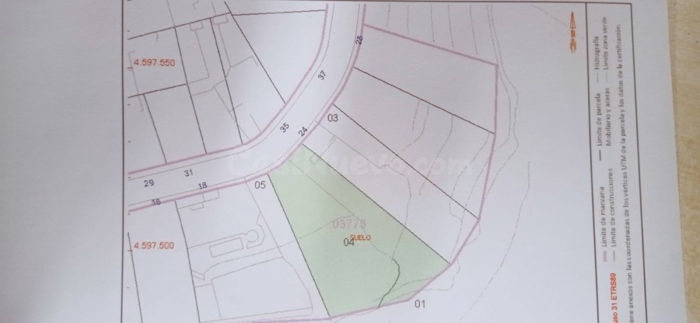 SE VENDE PARCELA EN ABRERA