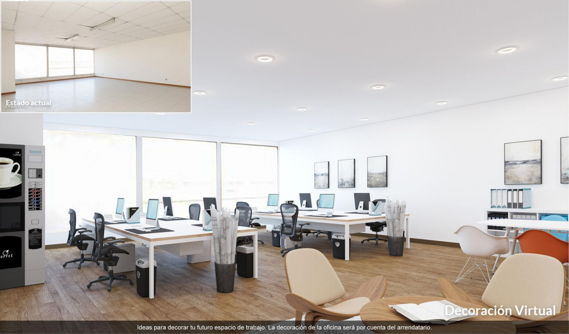 Oficina 69m² en alquiler - Gracia