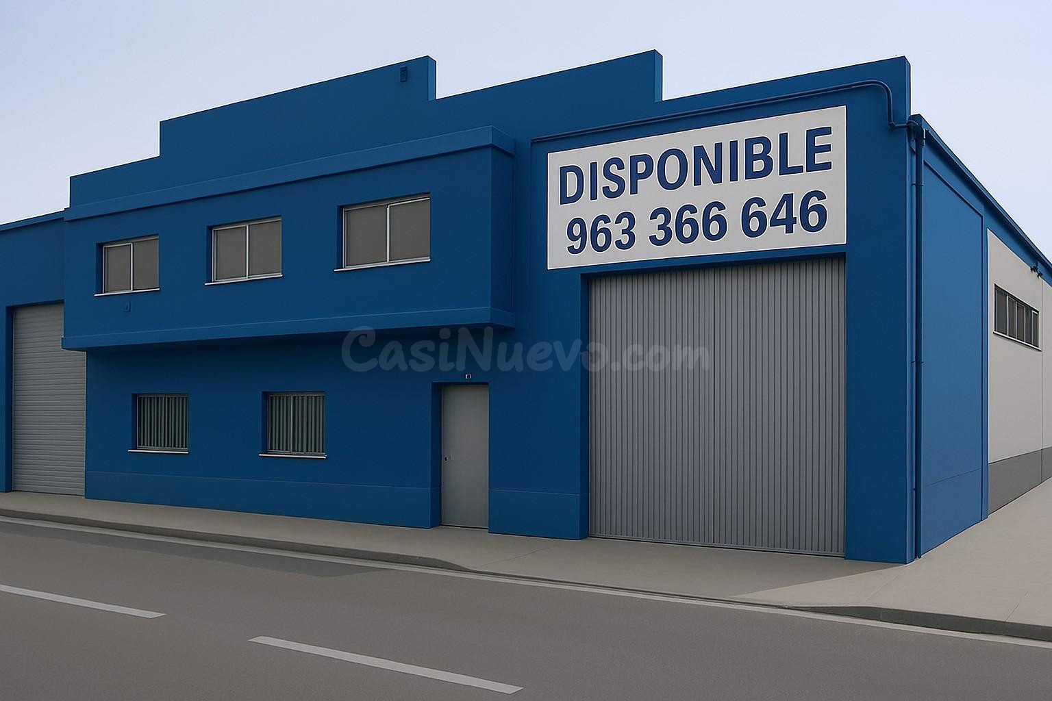 VENTA NAVE INDUSTRIAL EN POLG.VIRGEN DE LA SALUD-XIRIVELLA