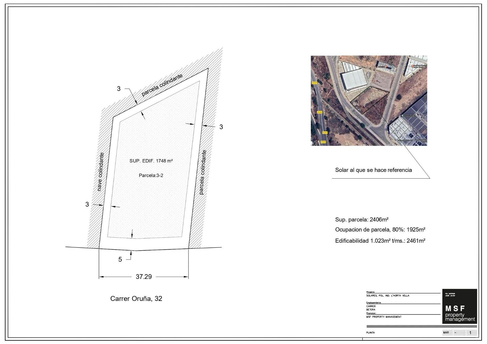 VENTA SUELO URBANO INDUSTRIAL EN BETERA