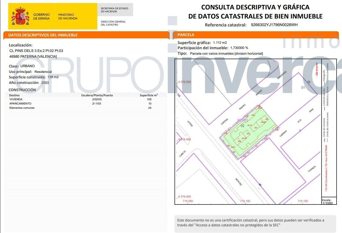 VENTA DE PISO EN PATERNA (VALENCIA) - foto 5