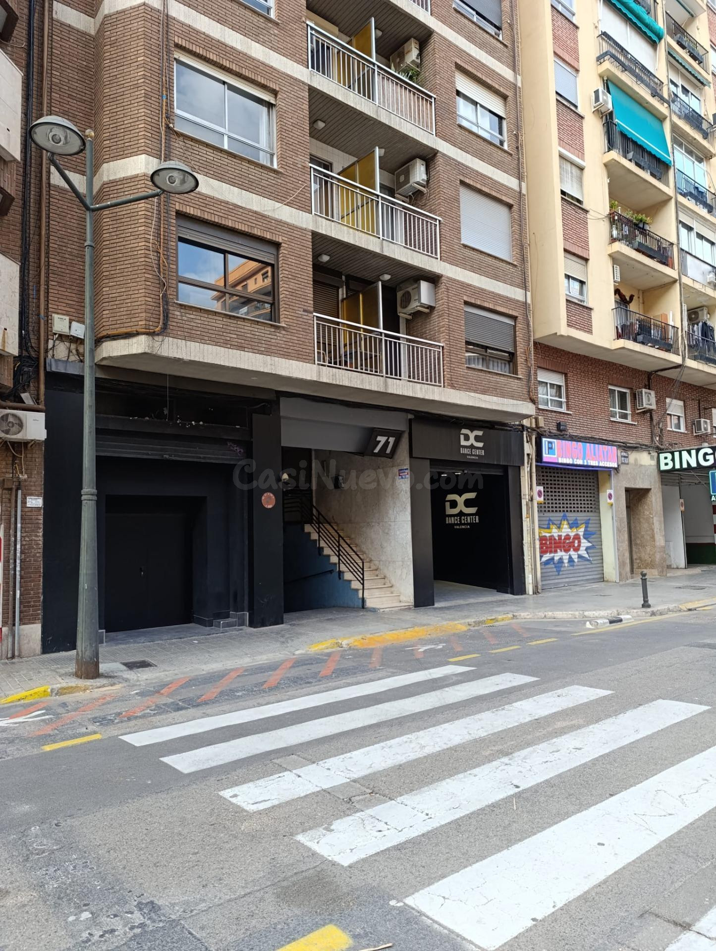 Plaza de garaje.