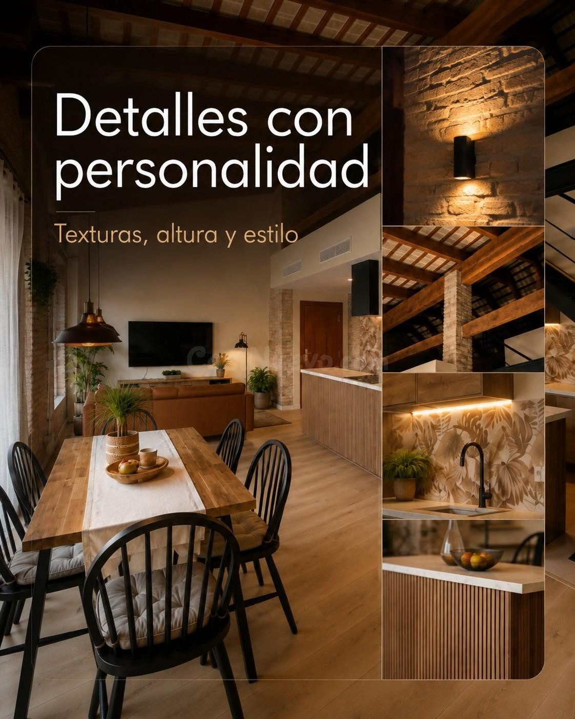 Vivienda singular con terraza en Castellar.