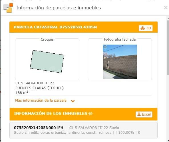 EN VENTA SOLAR URBANO EN FUENTES CLARAS