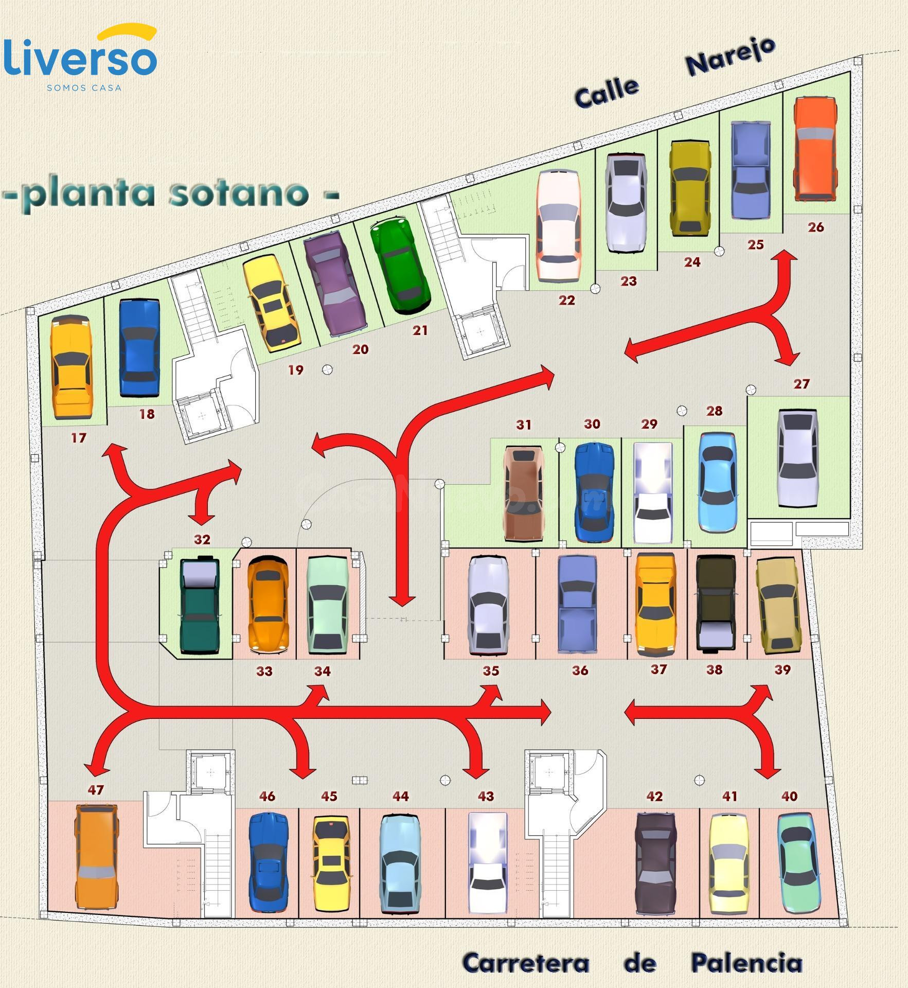 SE ALQUILA PLAZA DE GARAJE EN CTRA PALENCIA