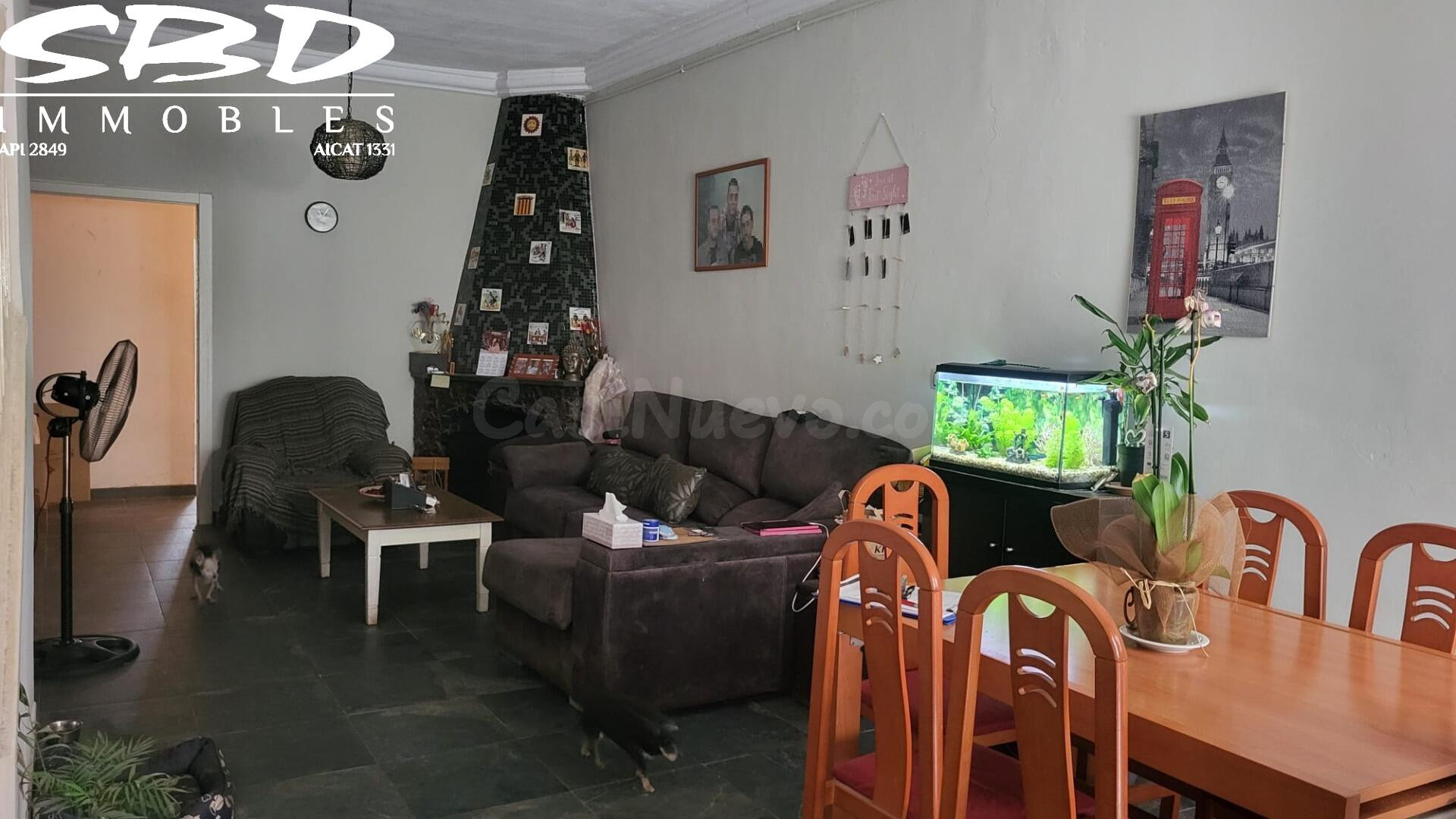 CASA AMB PATI, TERRASSA I 5 HABITACIONS AMB GRAN POTENCIAL DE REFORMA