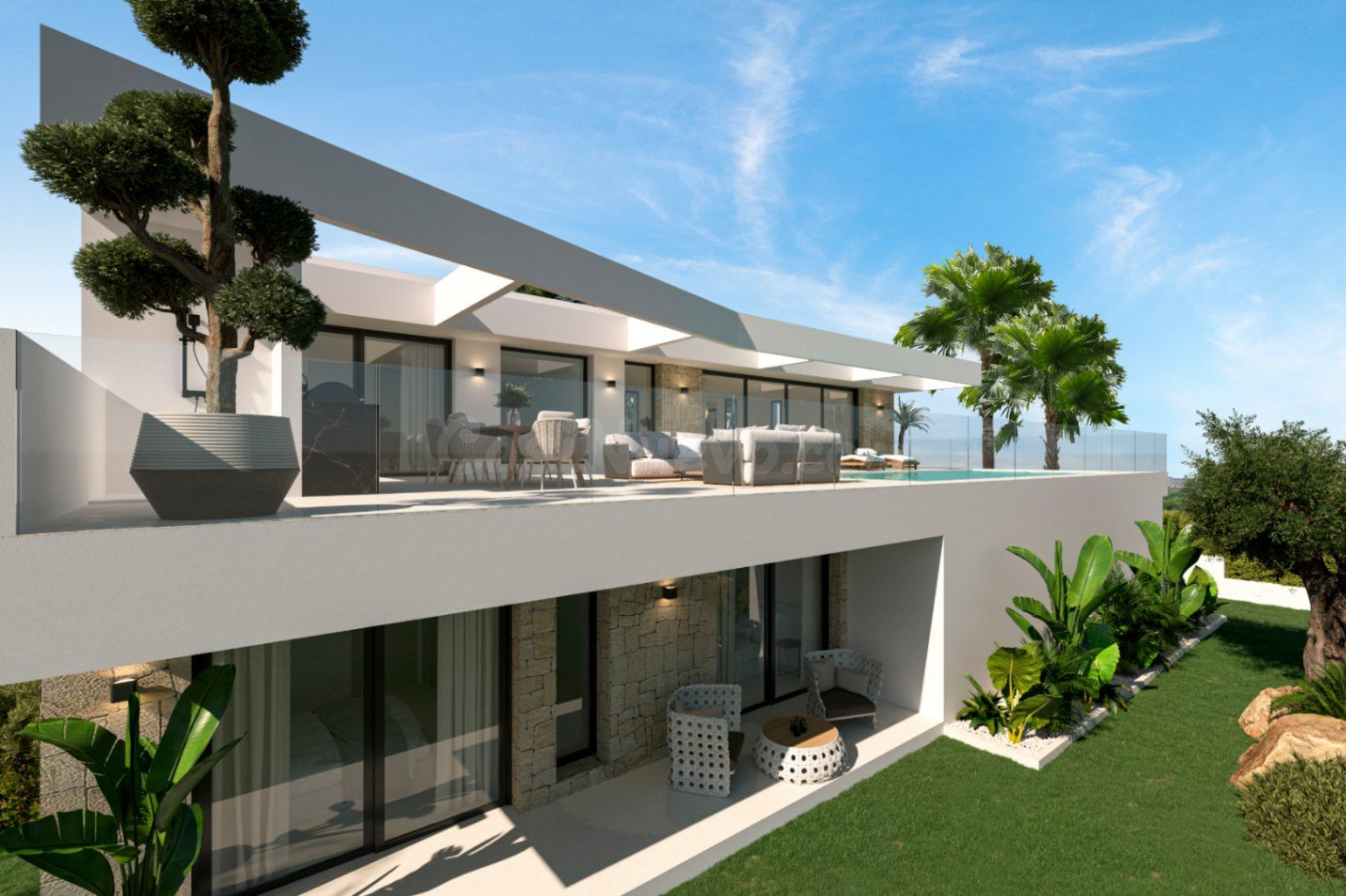 Villa exclusiva con espectaculares vistas al mar en Calpe