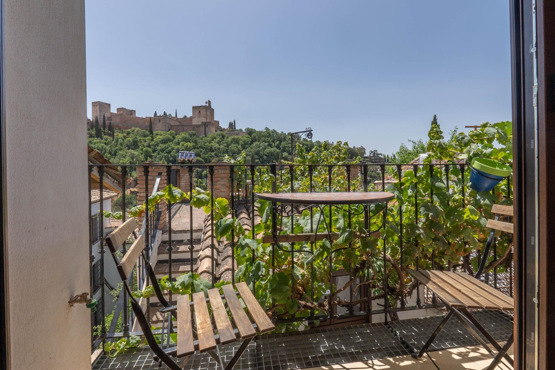 Dos maravillosas casas en el Albaicín con vistas panorámicas