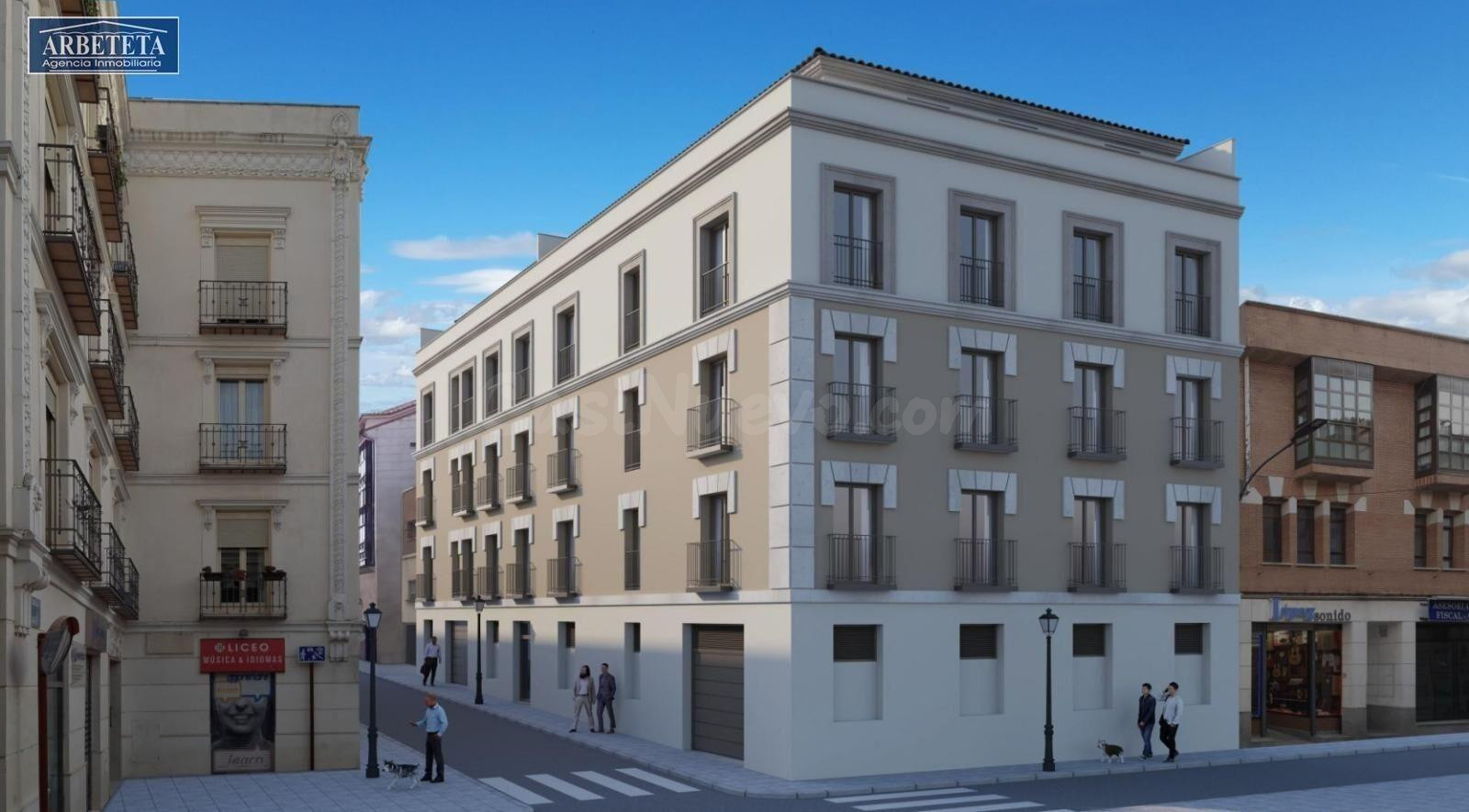 INMOBILIARIA ARBETETA VENDE PISO DE NUEVA CONSTRUCCIÓN DE 3 DORMITORIOS EN EL CENTRO DE GUADALAJARA