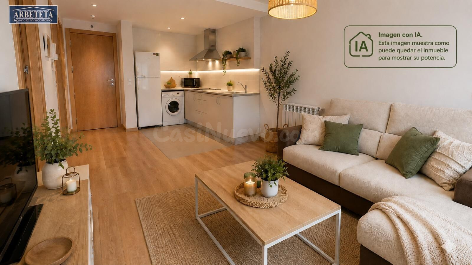 INMOBILIARIA ARBETETA VENDE APARTAMENTO DE UN DORMITORIO EN YUNQUERA DE HENARES, GUADALAJARA