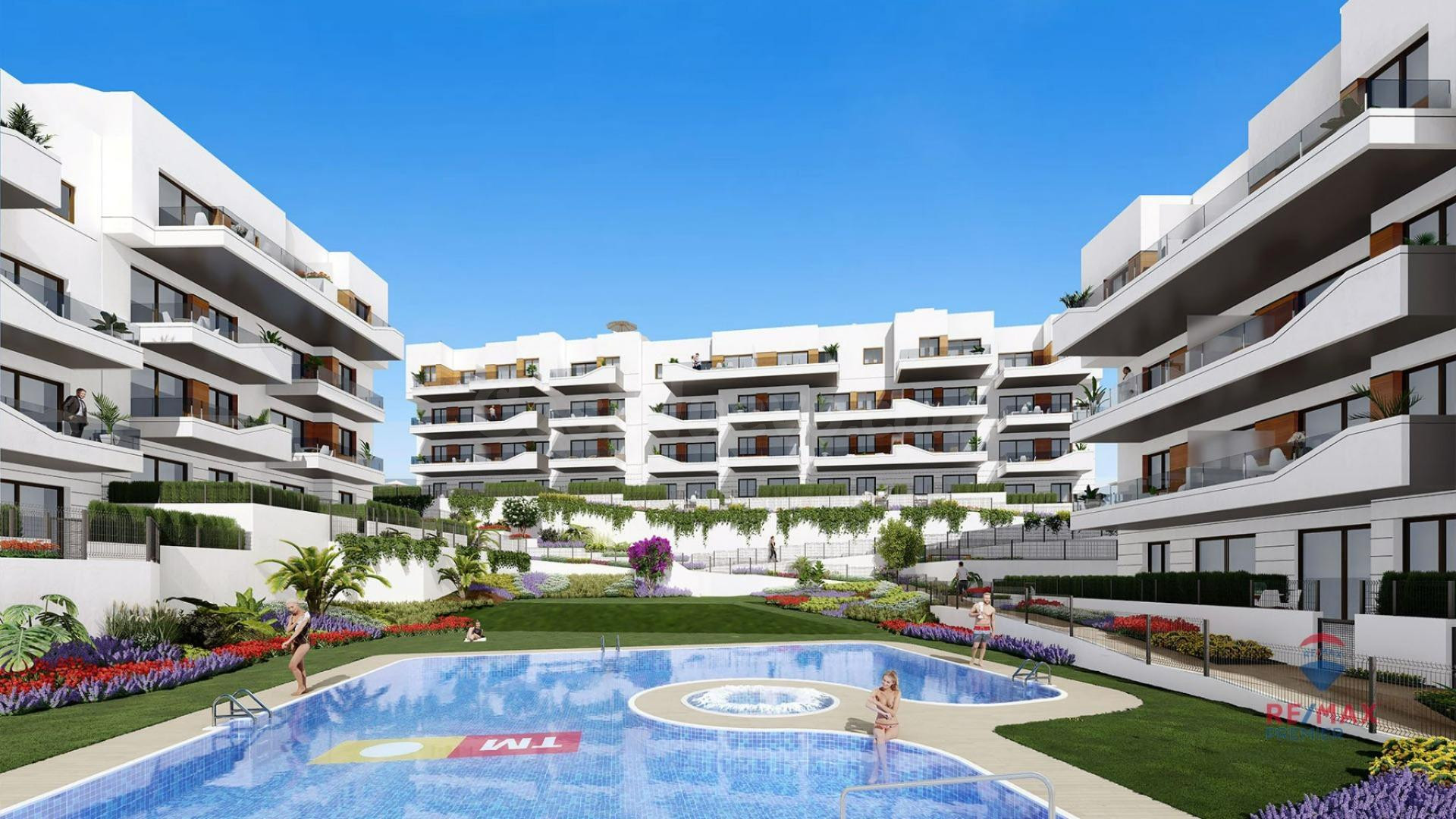 Nuevo apartamento de 2 habitaciones y 1 baño en Orihuela Costa