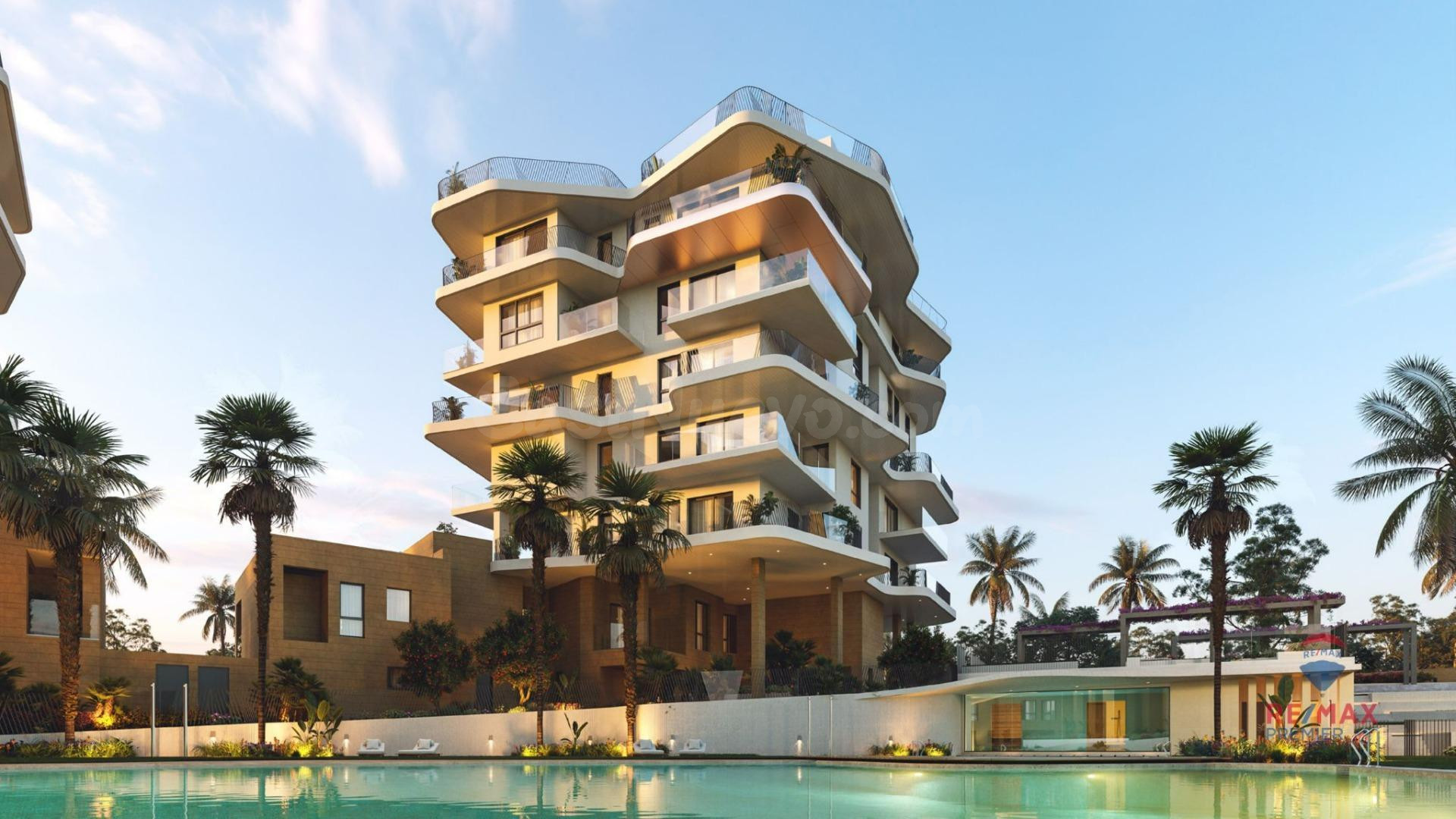 Apartamento de obra nueva de 1 habitación y 1 baño en la zona de Allonbay Village, Villa Joyosa