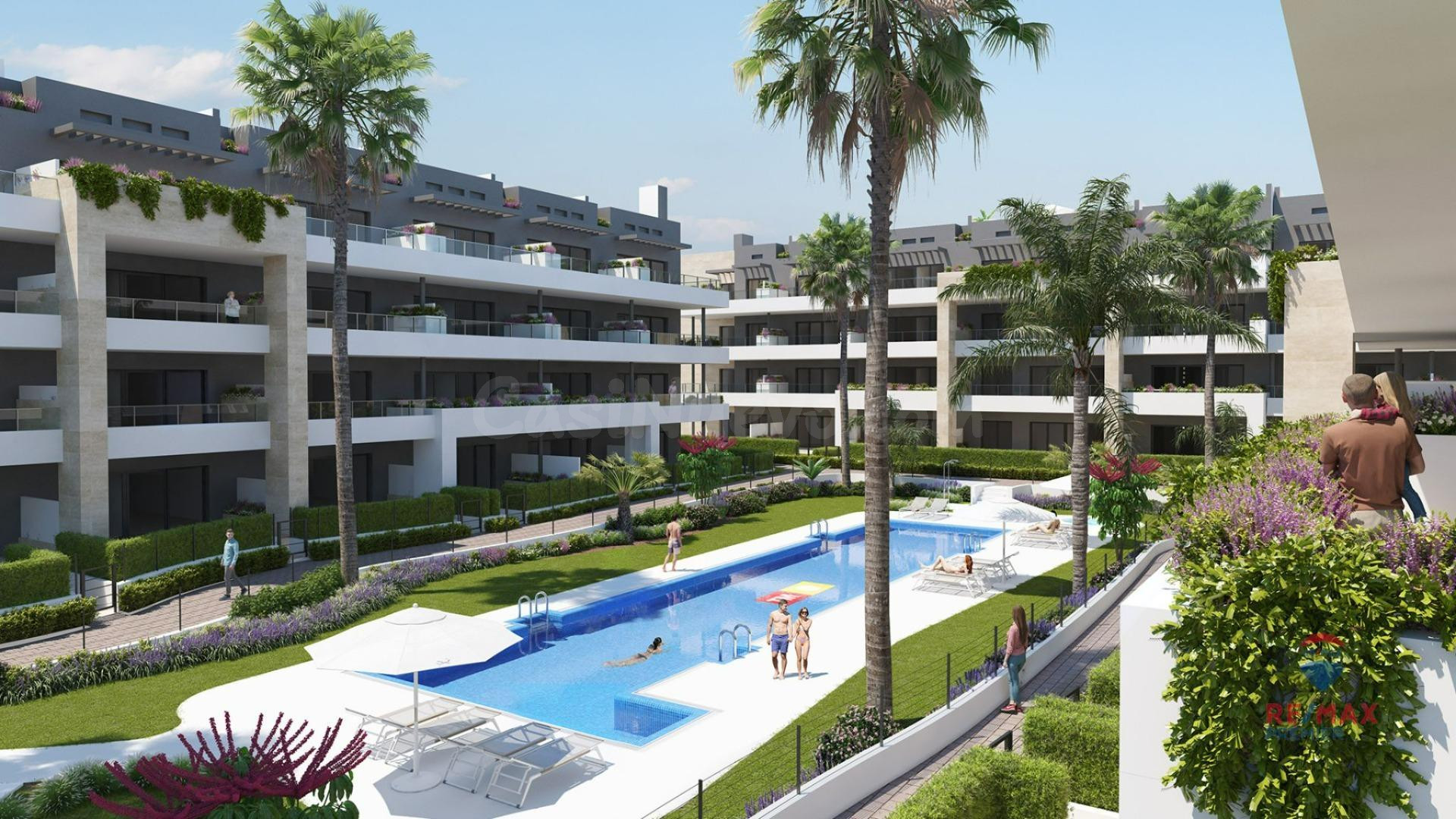 Nuevo apartamento de 2 habitaciones y 1 baño en la costa de Orihuela