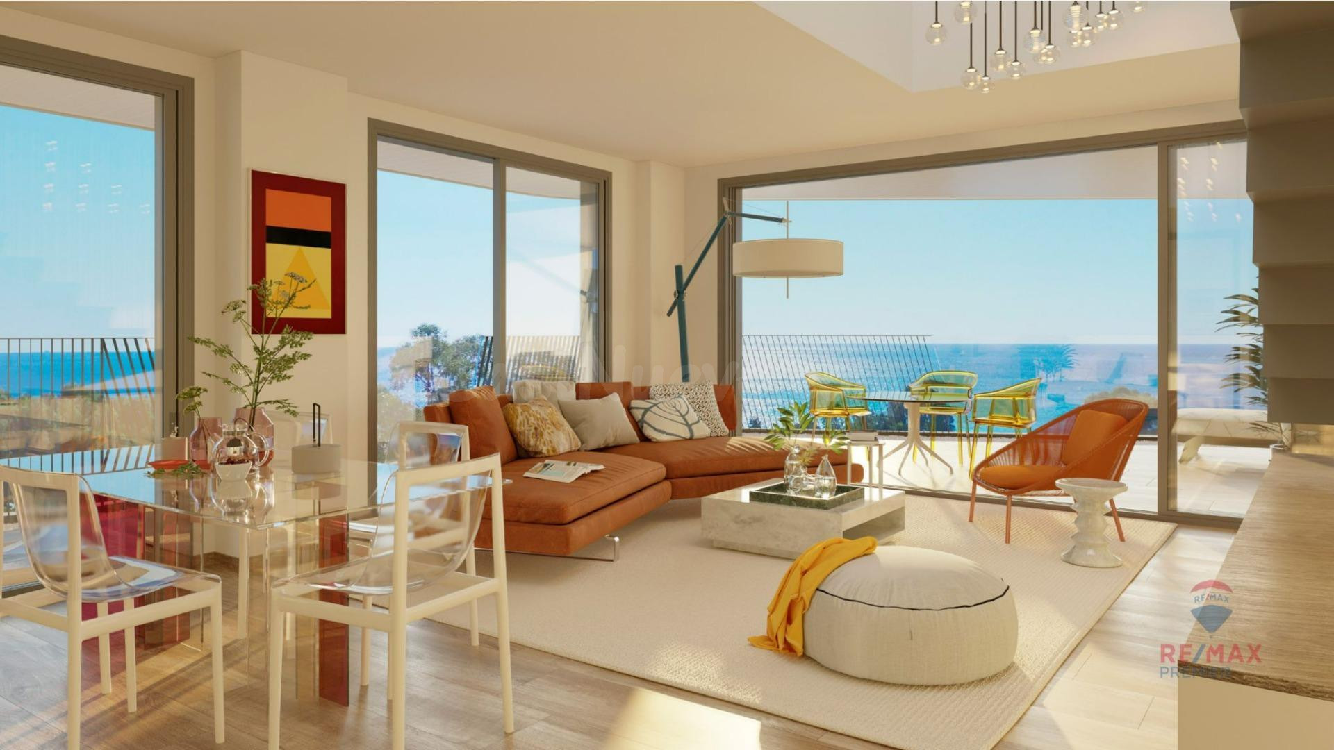 Apartamento de obra nueva de 3 habitaciones y 3 baños en la zona de Allonbay Village, Villa Joyosa