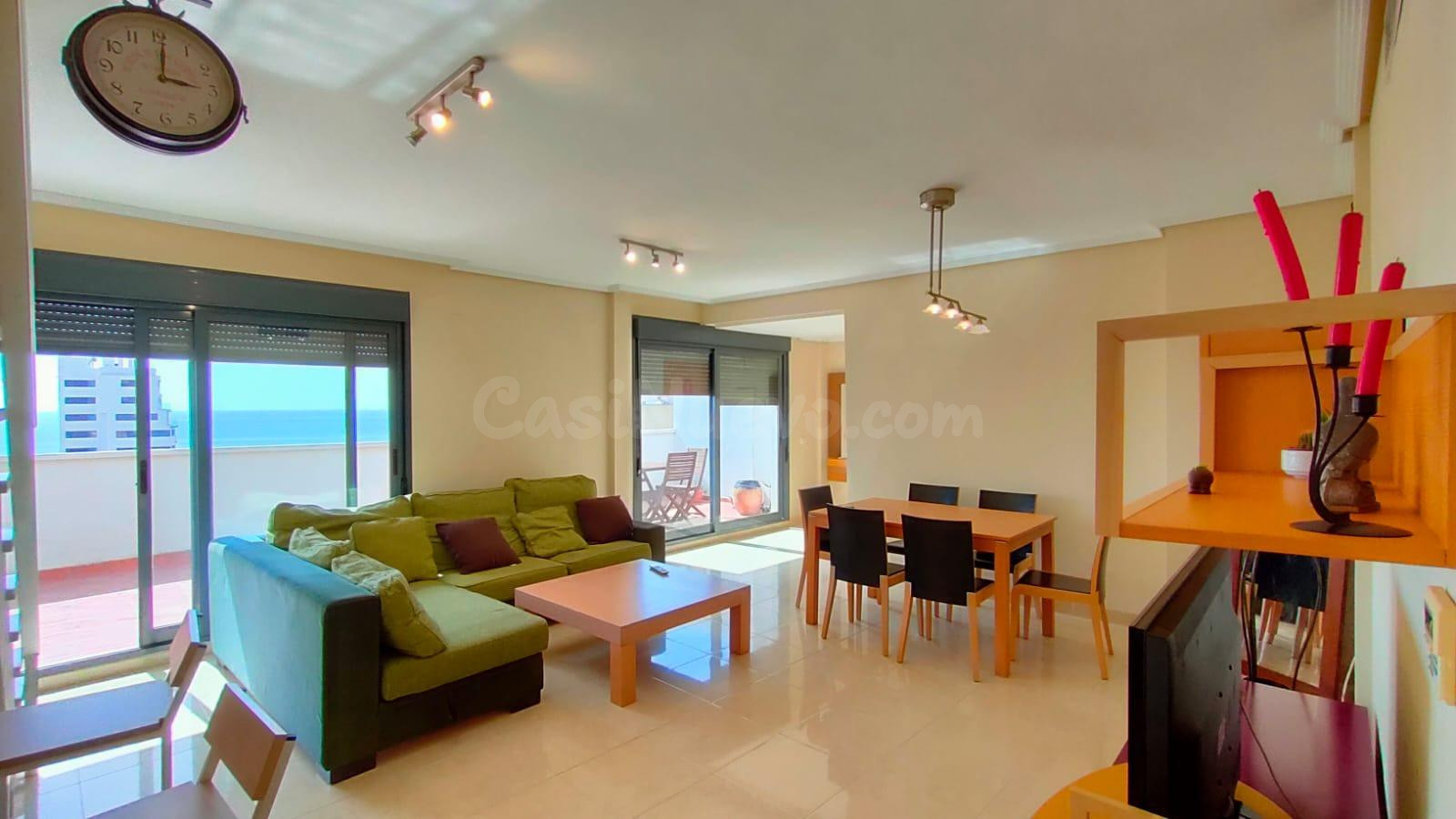 ESPECTACULAR ATICO DUPLEX 5 habitaciones VISTAS MAR Y PASEO MARITIMO