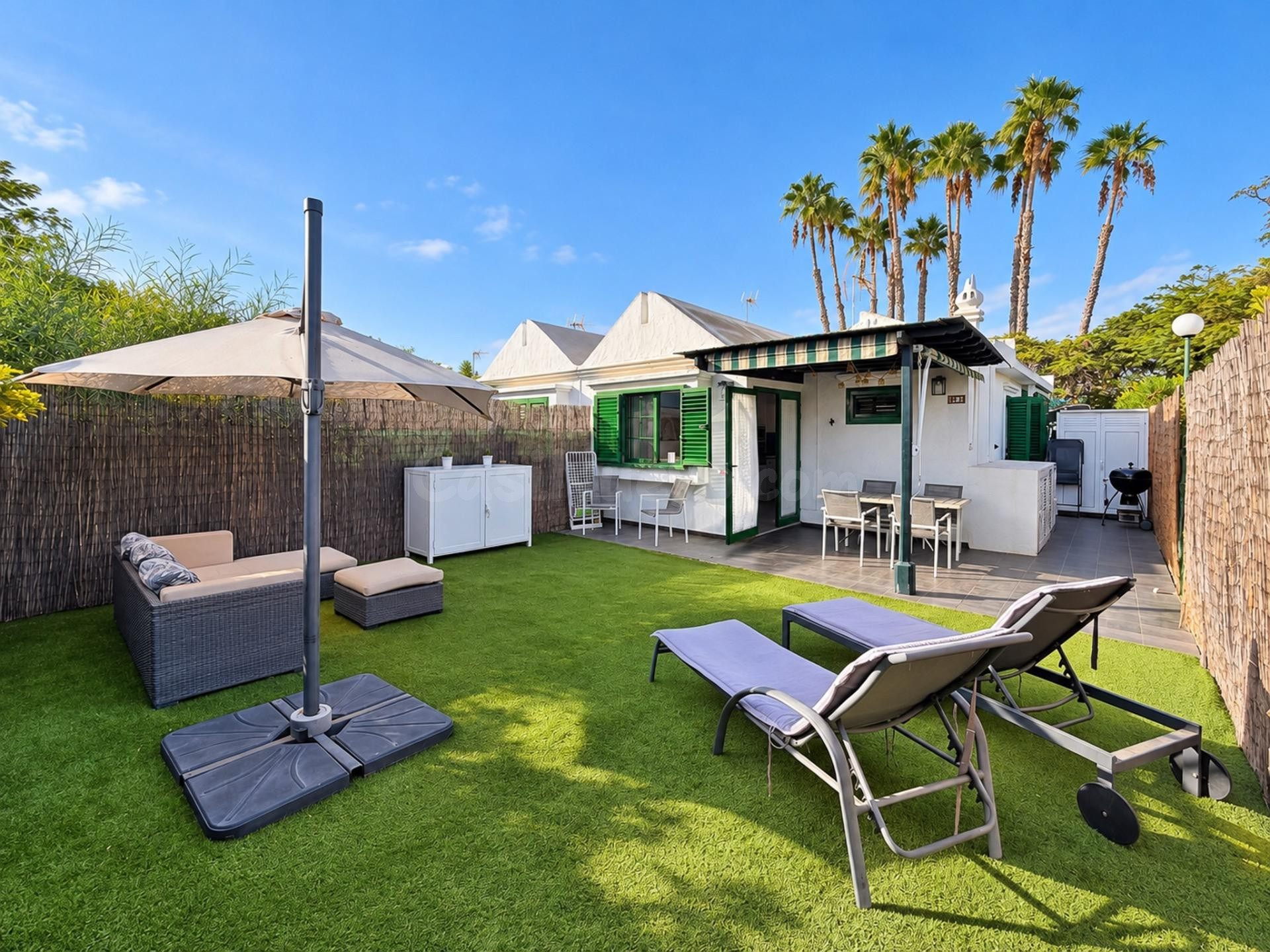 Bungalow reformado con gran terraza en Maspalomas – Complejo Playaflor