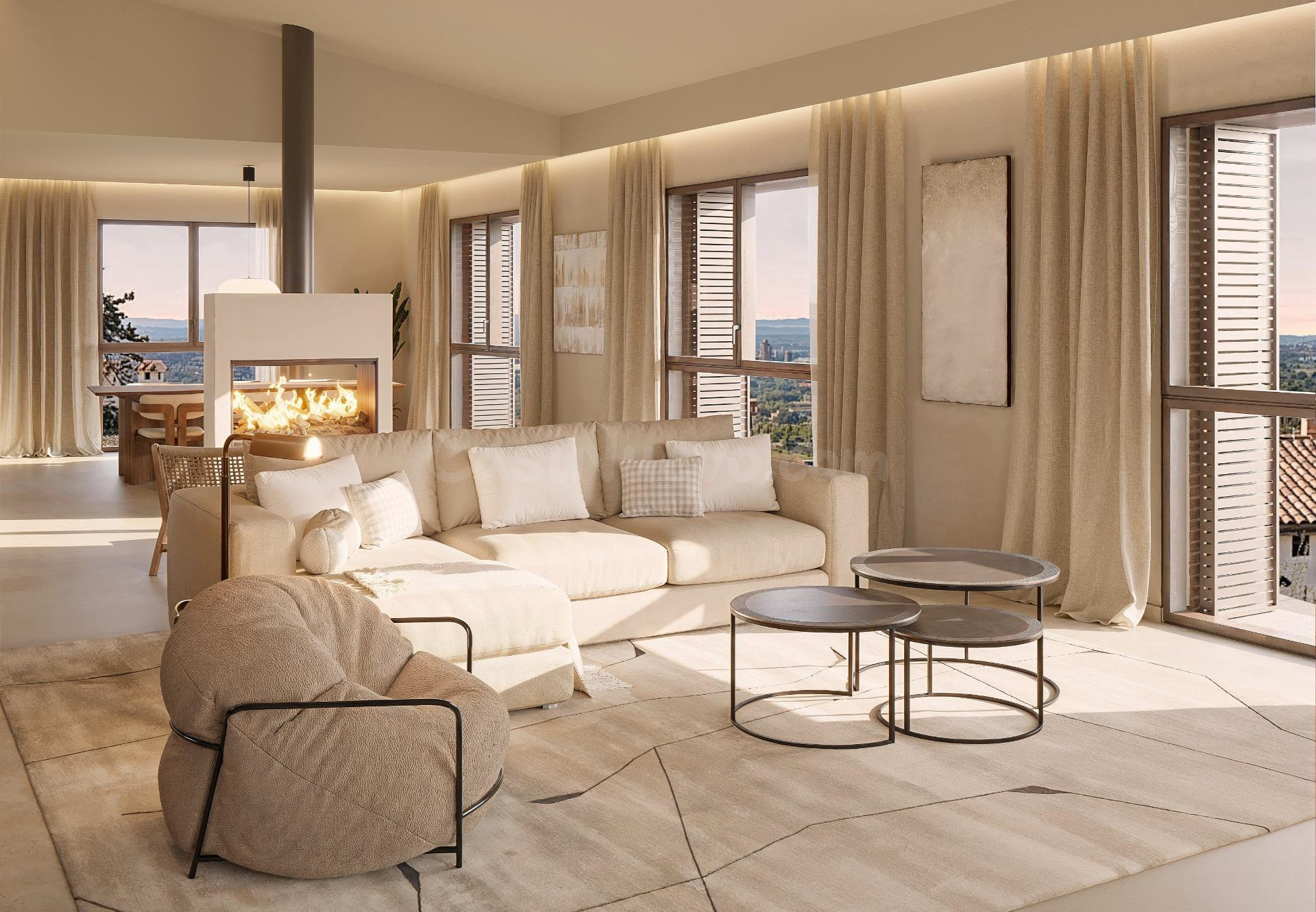 Exclusivo proyecto: Casa de pueblo de diseño con gran terreno y piscina en azotea en Lloseta
