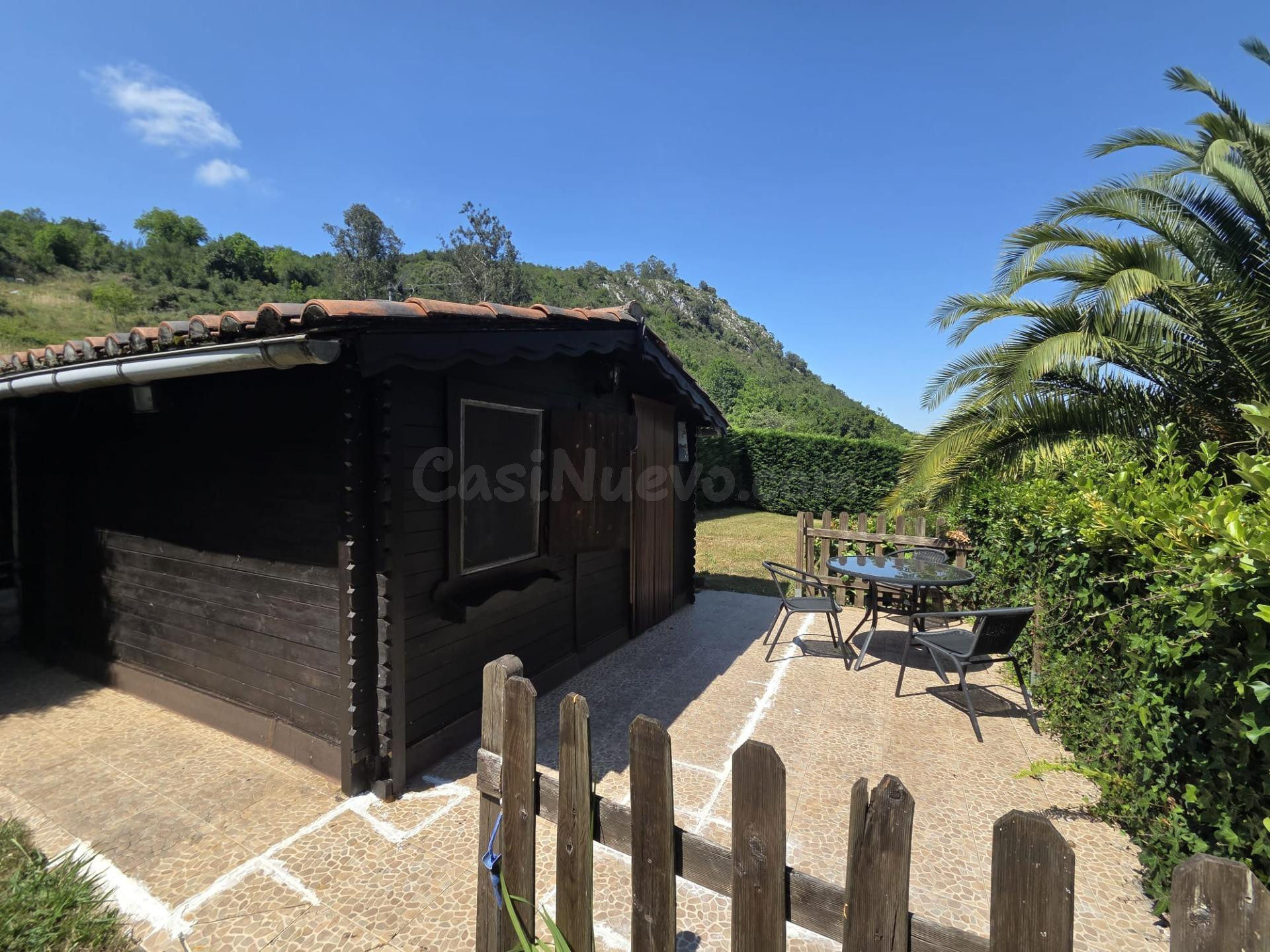 Terreno con cabaña de fin de semana en venta en Las Caldas, Oviedo