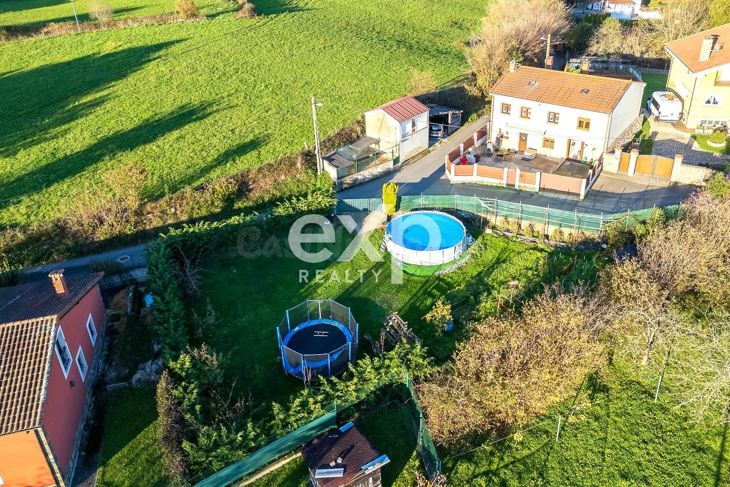 PAÑEDA NUEVA – CASA REFORMADA CON FINCA, PISCINA Y HUERTA CERCA DE OVIEDO, GIJÓN Y AVILÉS
