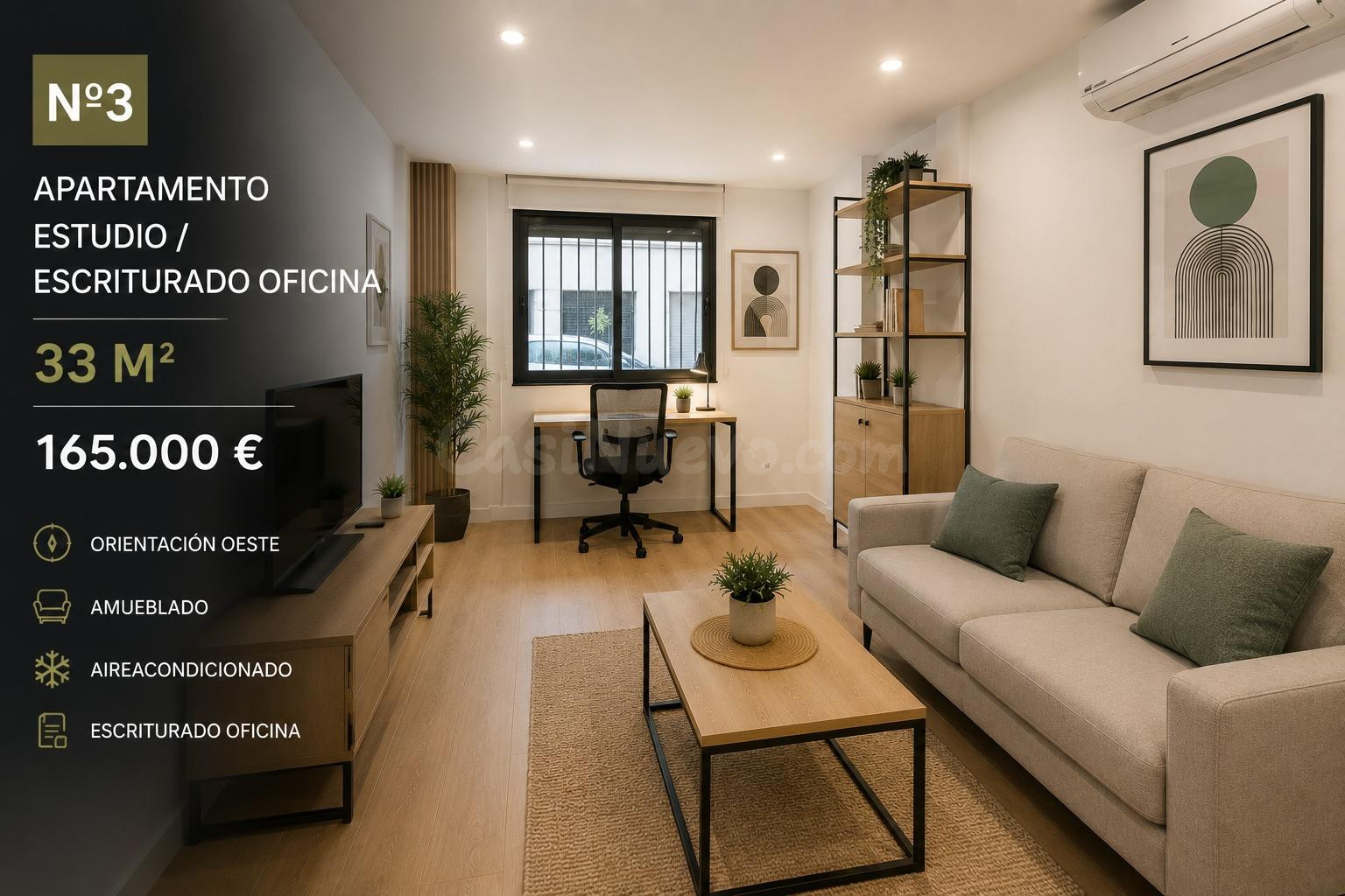 ESTUDIO NUEVO EN MARTIRICOS – LA ROCA | UBICACIÓN CÉNTRICA Y TODOS LOS SERVICIOS