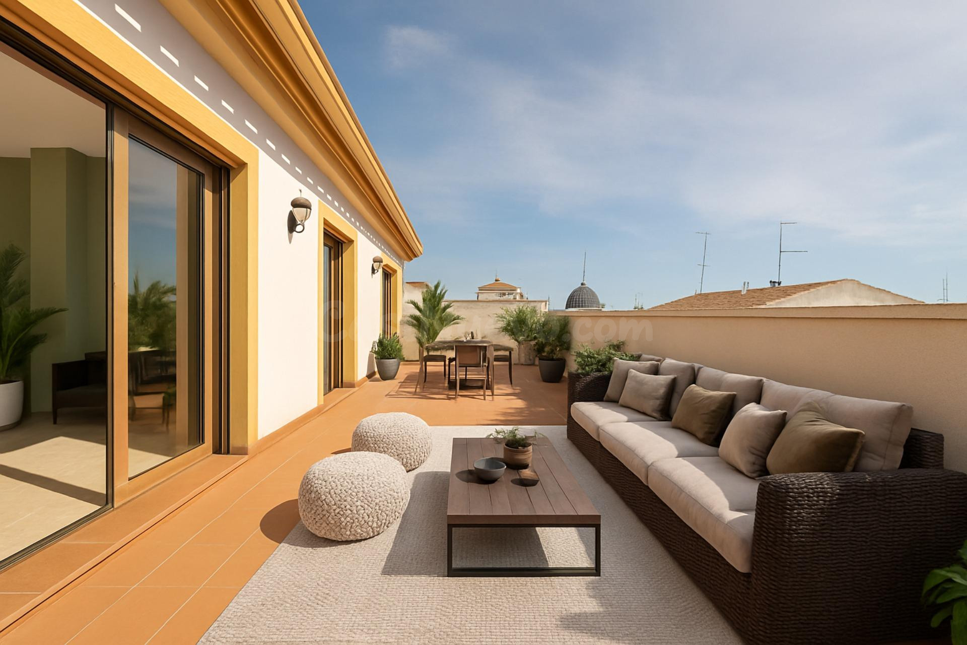 Ático de 283 m2 con terraza privada en el centro | Posibilid