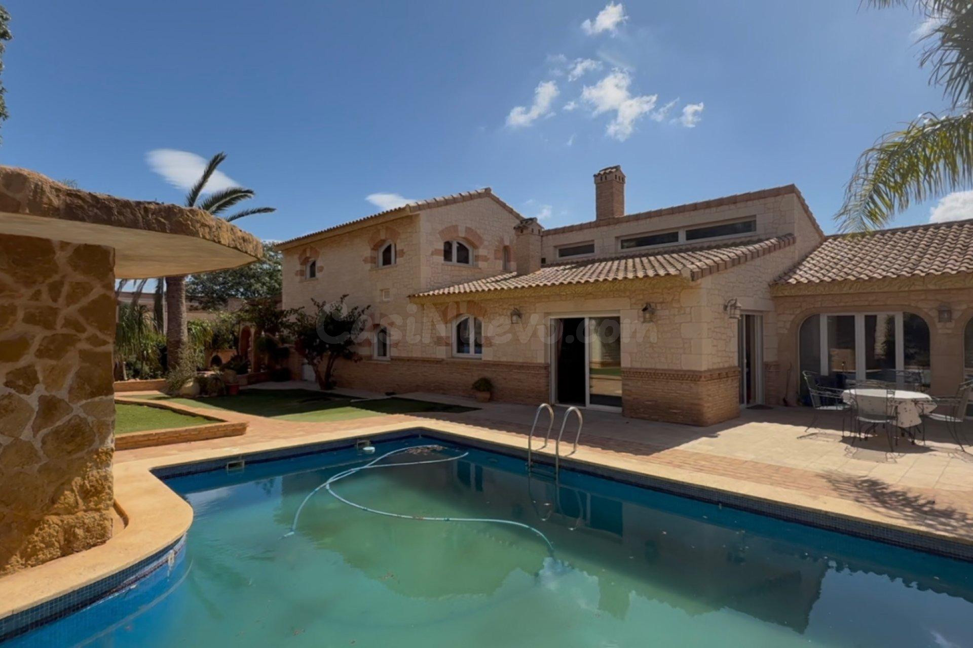 GRAN VILLA EN LOS NIETOS CARTAGENA: 6 HAB, 5 BAÑOS