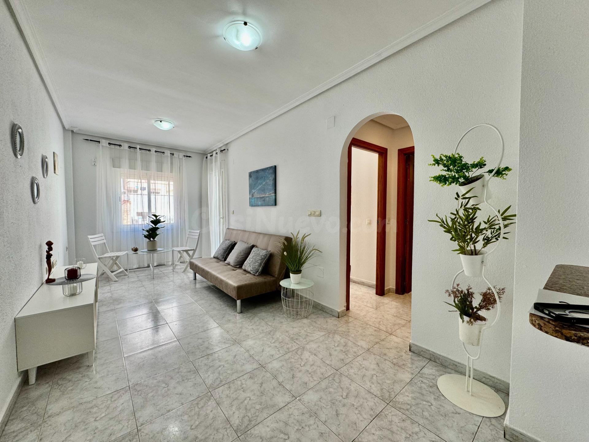 GRAN APARTAMENTO EN TORREVIEJA: 2 HAB, 1 BAÑO