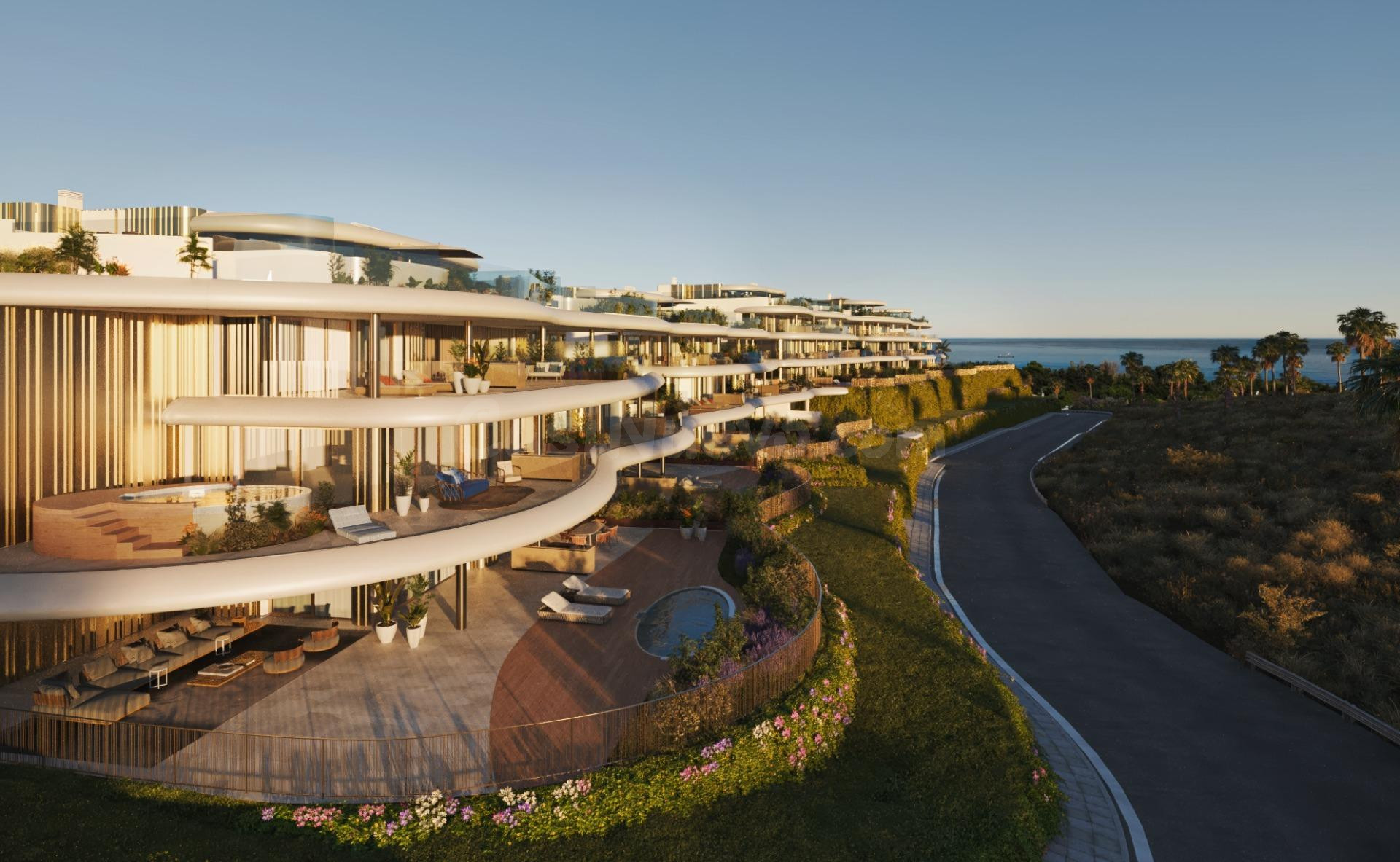 Marbella: Benahavis Apartamento de lujo en primera planta con piscina privada