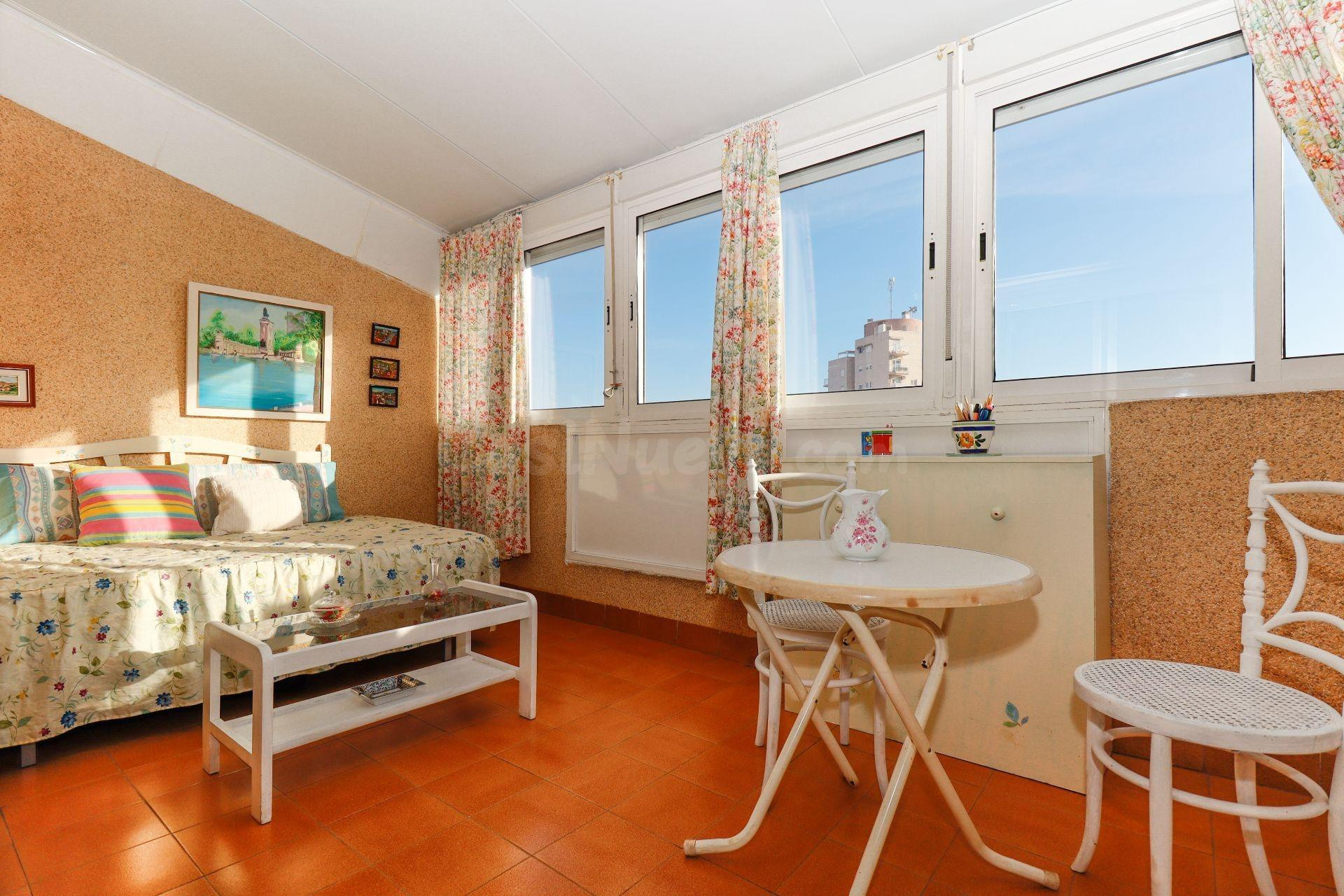 GRAN APARTAMENTO EN TORREVIEJA: 1 HAB, 1 BAÑO