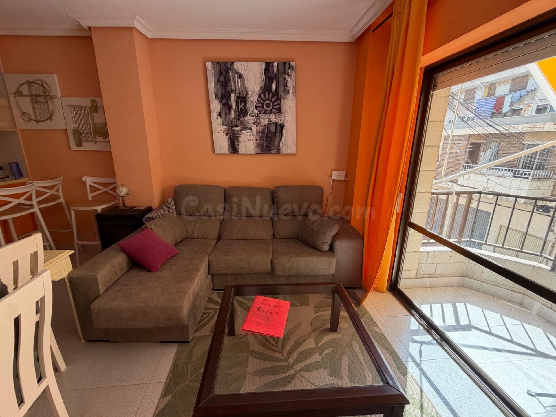 GRAN APARTAMENTO EN TORREVIEJA: 2HAB, 2 BAÑOS