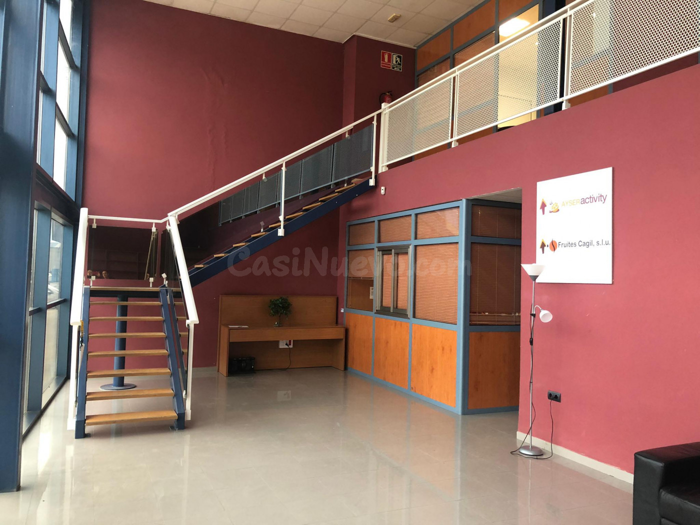 Nave industrial de poca antigüedad en venta.