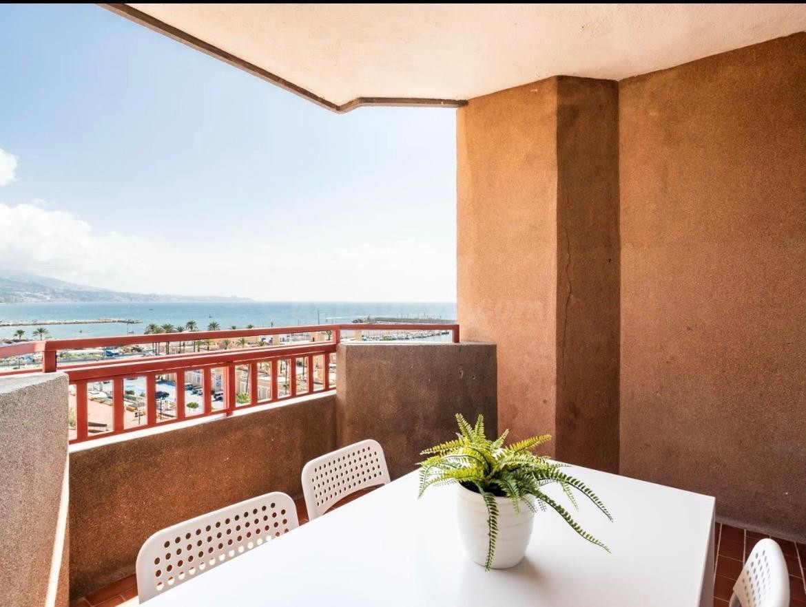 Estudio en primera línea de playa en Hotel Las Palmeras – Fuengirola