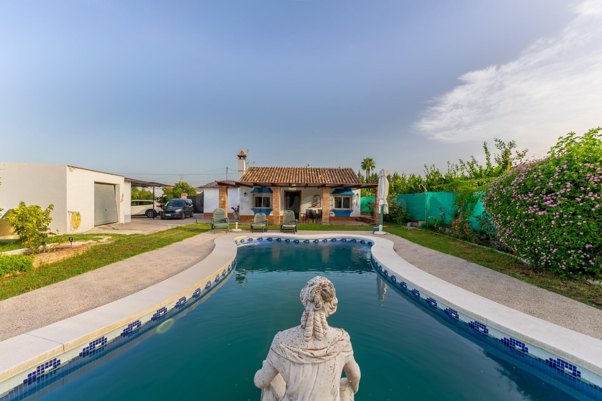 ESPECTACULAR FINCA EN ALHAURIN EL GRANDE CON UNA PARCELA DE 10.000M2 Y 158M2 DE VIVIENDA