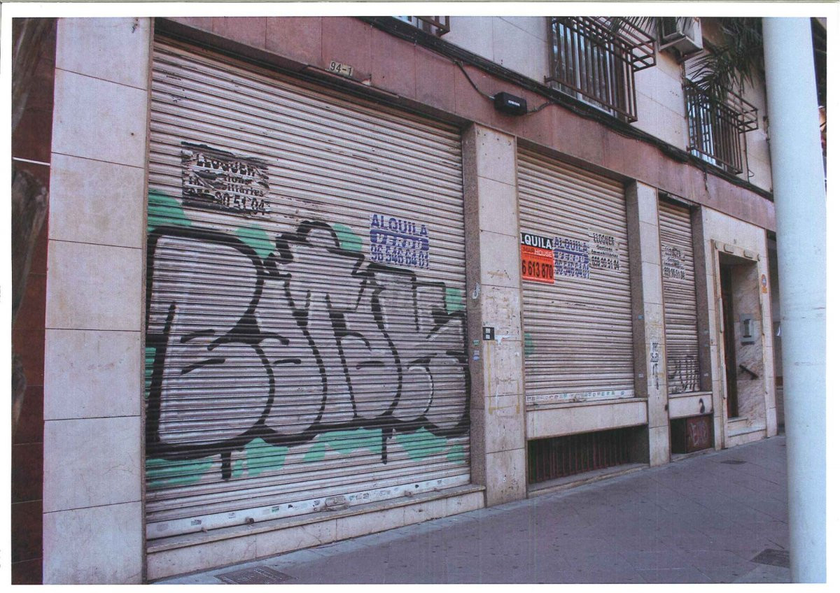 Local comercial en Elche zona Plaza Obispo Siuri, 225 m2