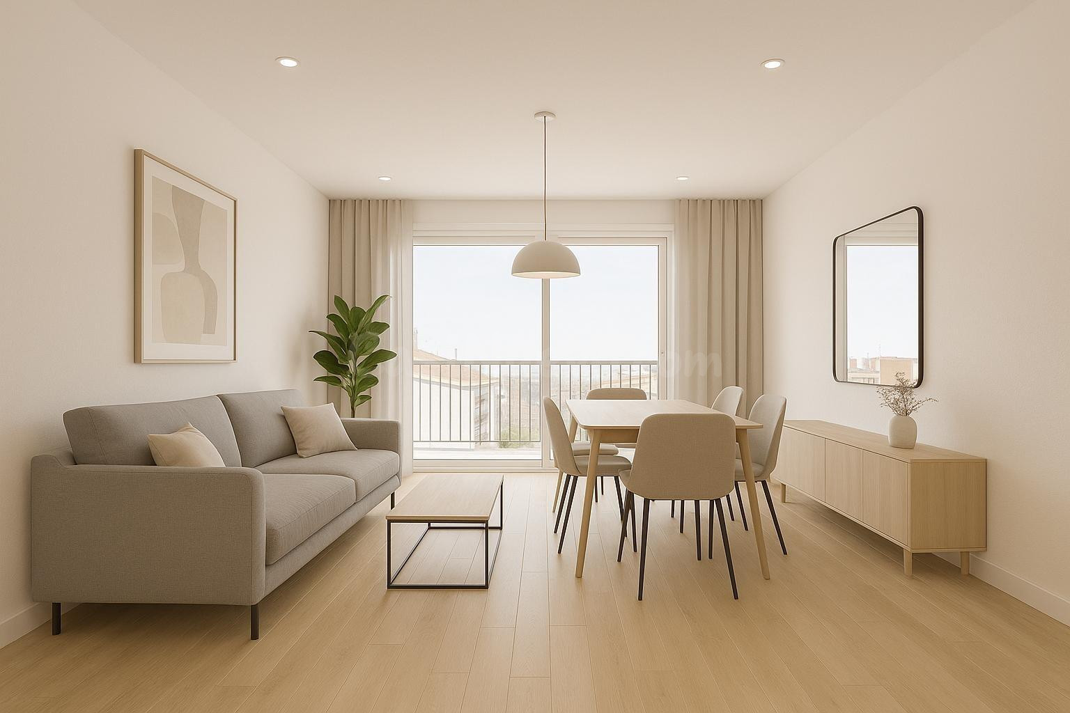ALTO piso amplio con terraza, vistas y alquiler garantizado 