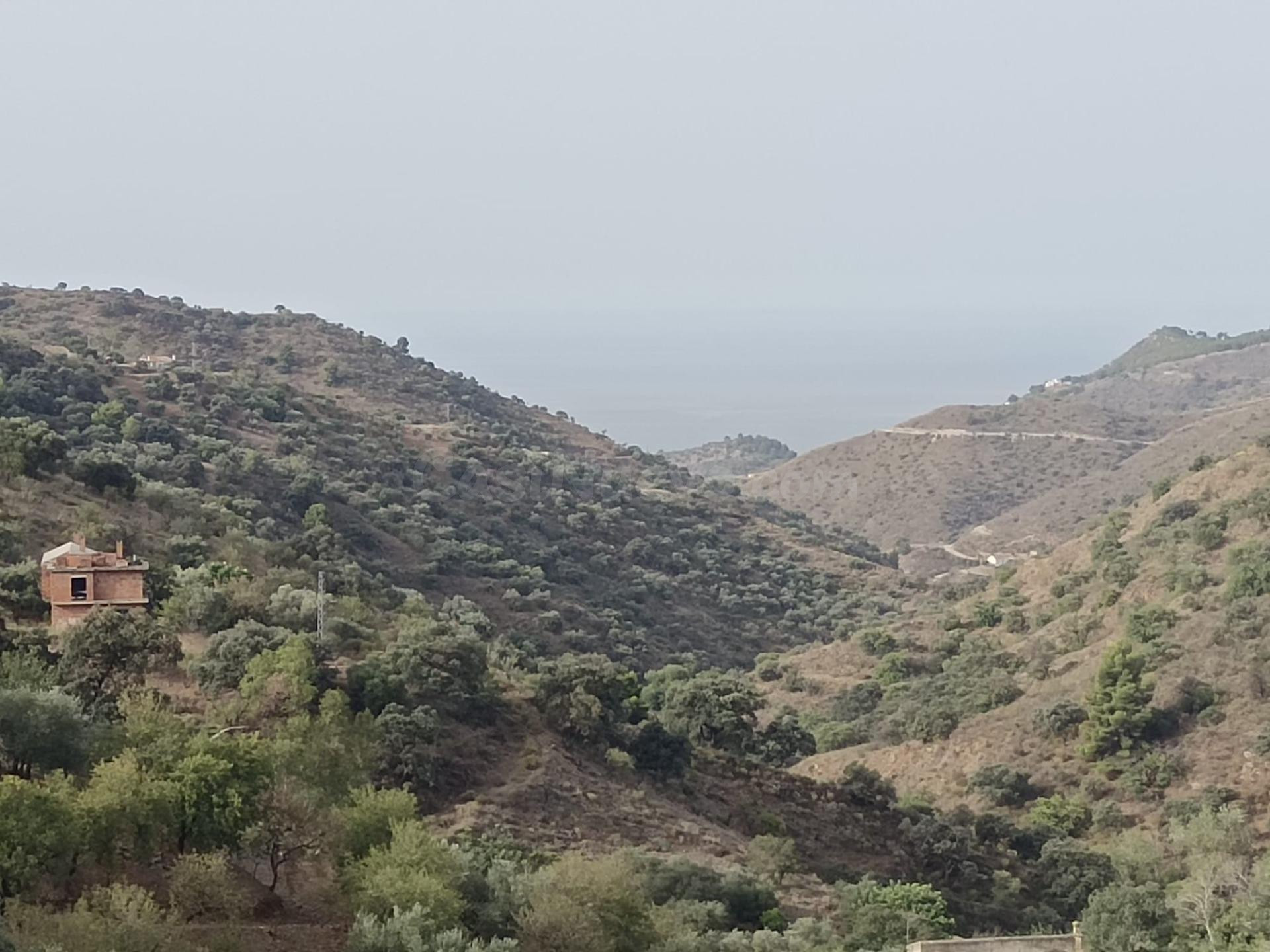 MAGNIFICA PARCELA  CON VISTAS ESPECTACULARES A LA BAHÍA MALAGUEÑA EN OLIAS MÁLAGA.