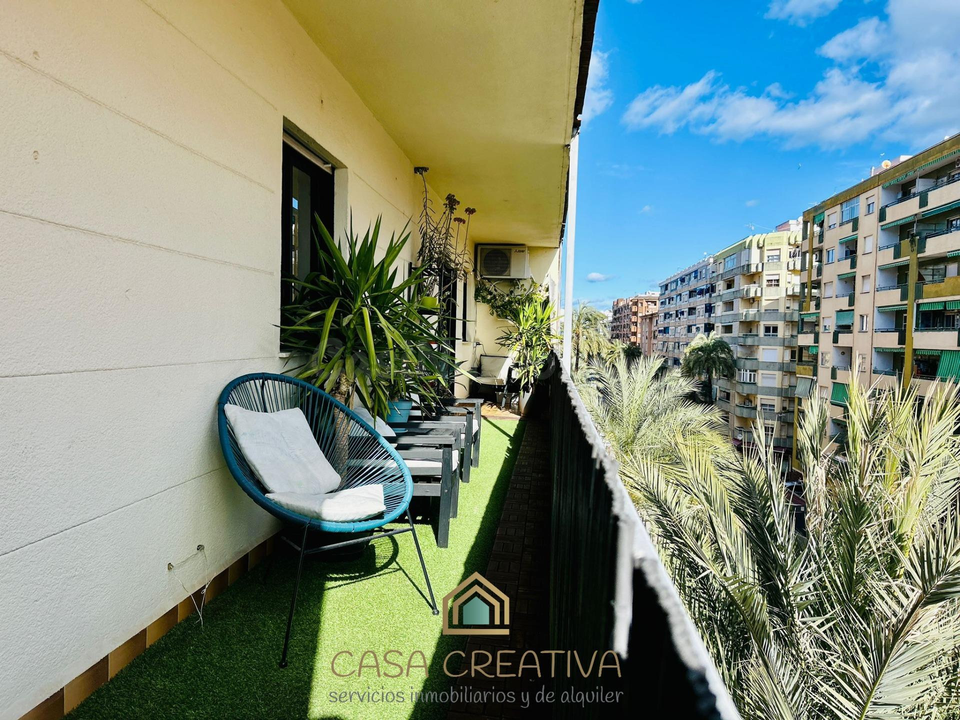 PISO EN VENTA EN GANDIA – AMPLIO, LUMINOSO Y CON GRAN TERRAZA – 130.000 €