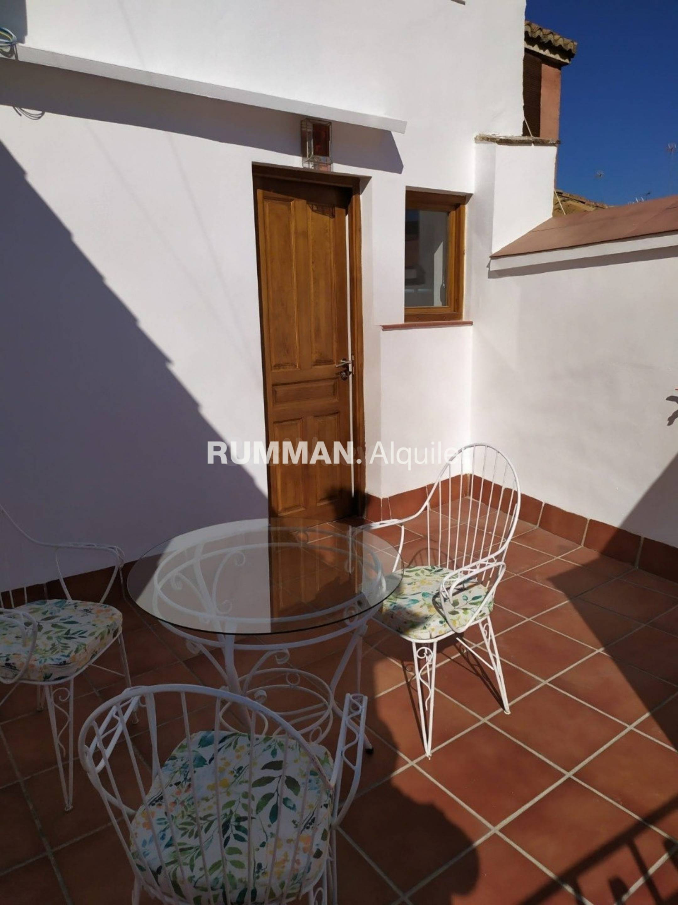 CT/LT/EST.- Apartamento en ático amueblado de DOS dormitorios zona Recogidas