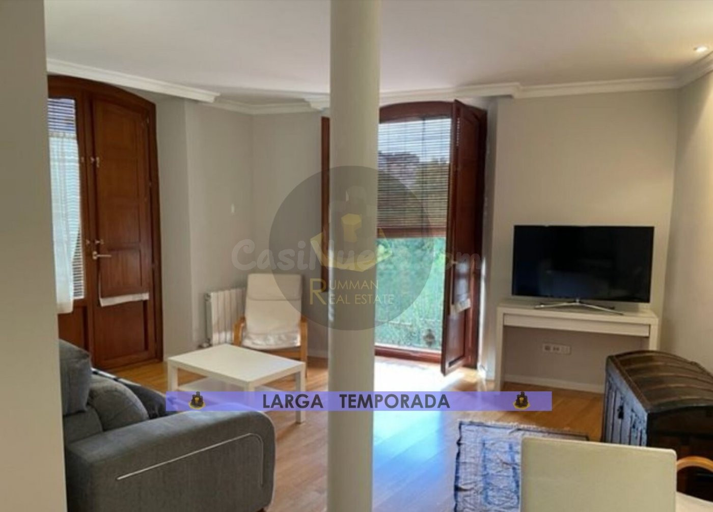 LT/ Estupendo piso amueblado con DOS dormitorios en zona Reyes Católicos