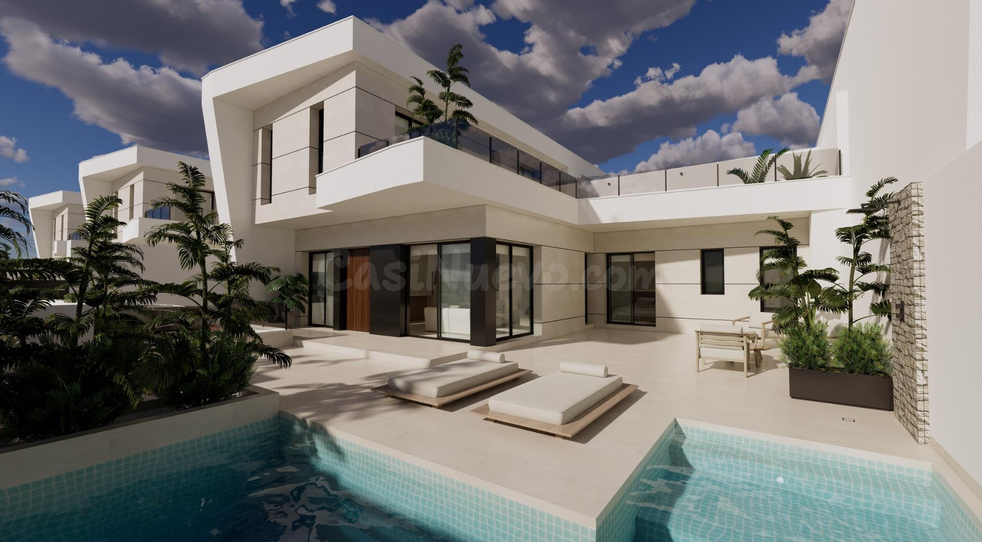 Modernas villas en Dolores, Alicante