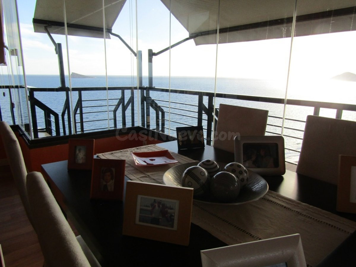 Apartamento de lujo en primera linea de playa levante www.inmobiliarialesdunes.com