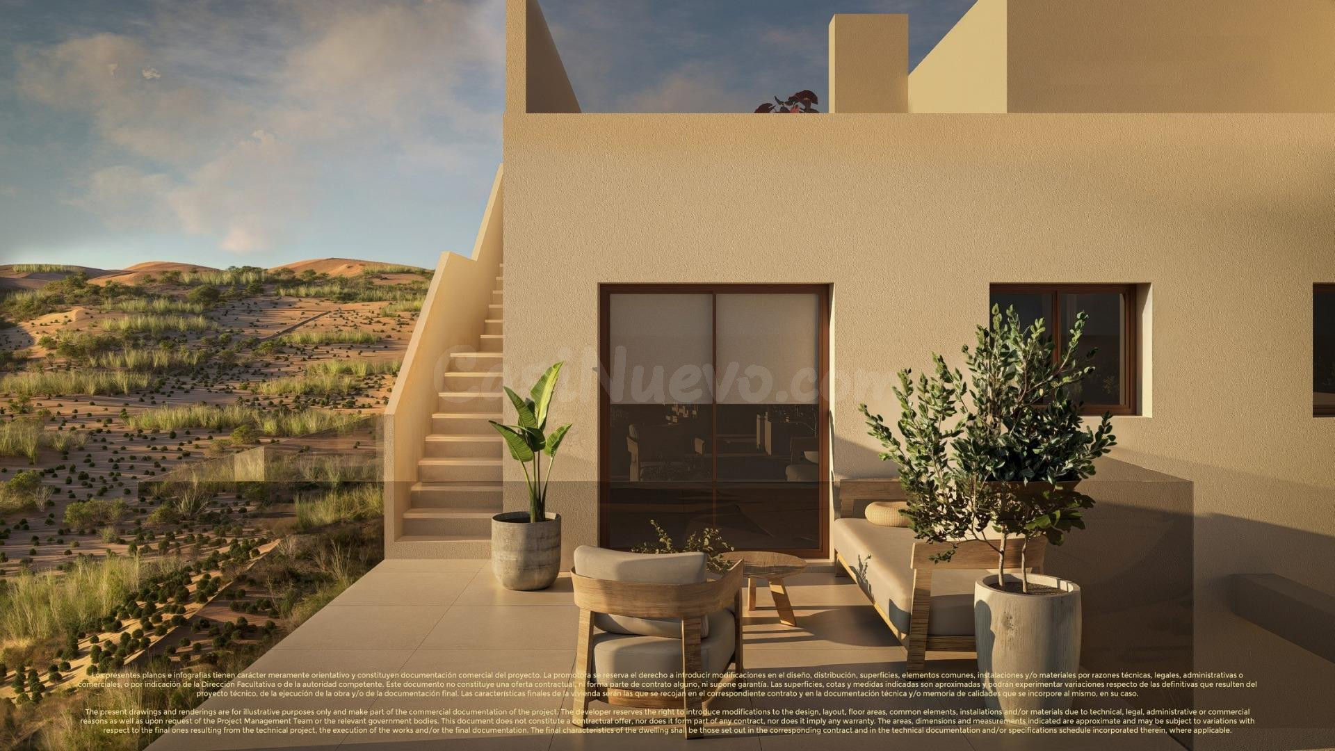Apartamentos y chalés adosados en Corvera Hills Golf-Murcia
