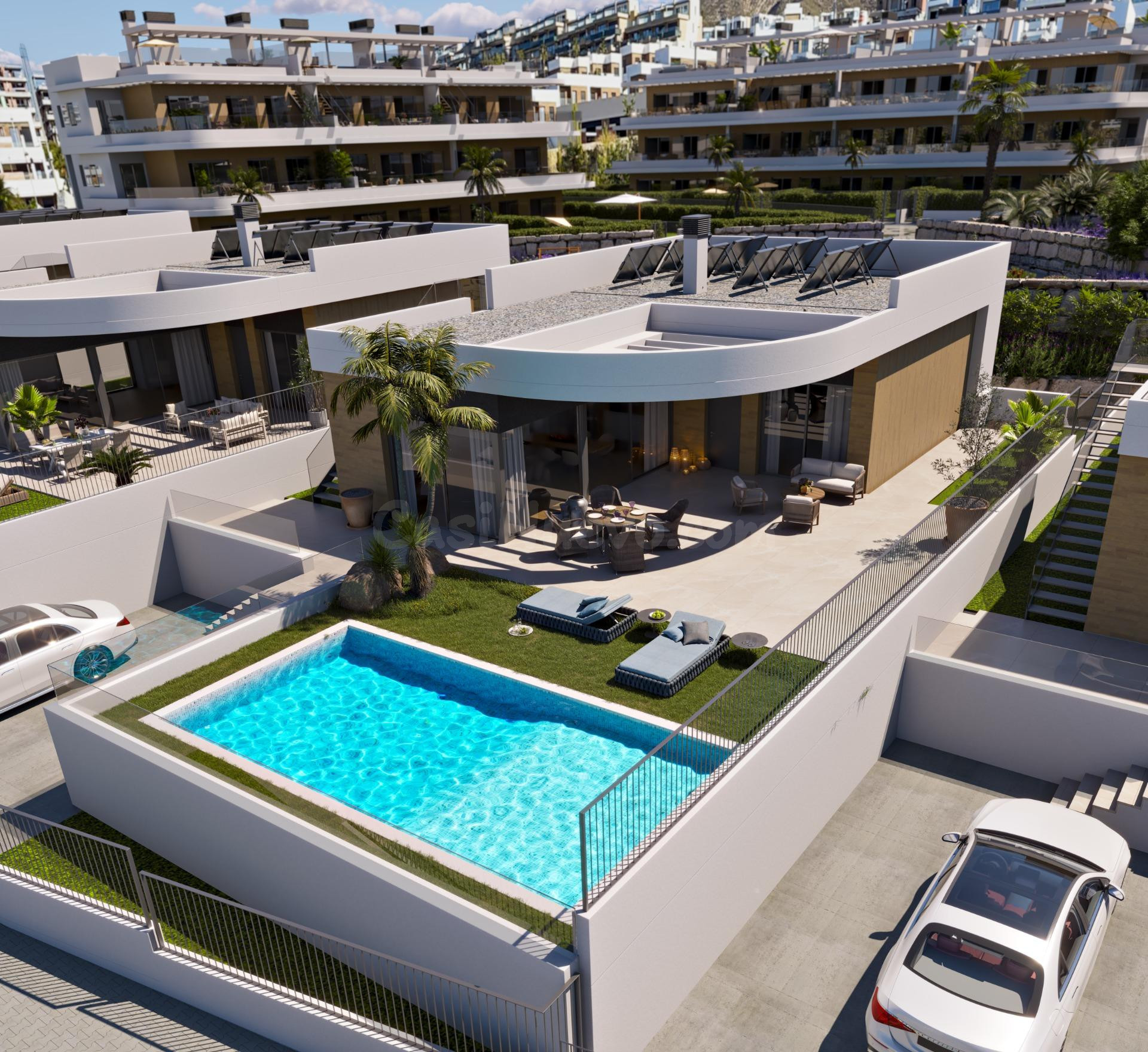 VILLA DE LUJO DE OBRA NUEVA EN BALCÓN DE FINESTRAT